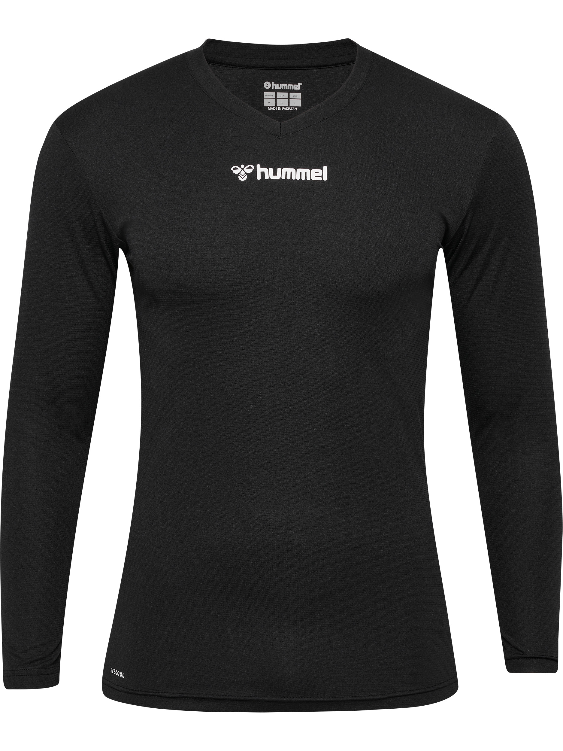 hummel Trainingsshirt "HMLBL ESSENTIAL TEE L/S" reguläre Passform, langärmlig, atmungsaktiv, schnell trocknend