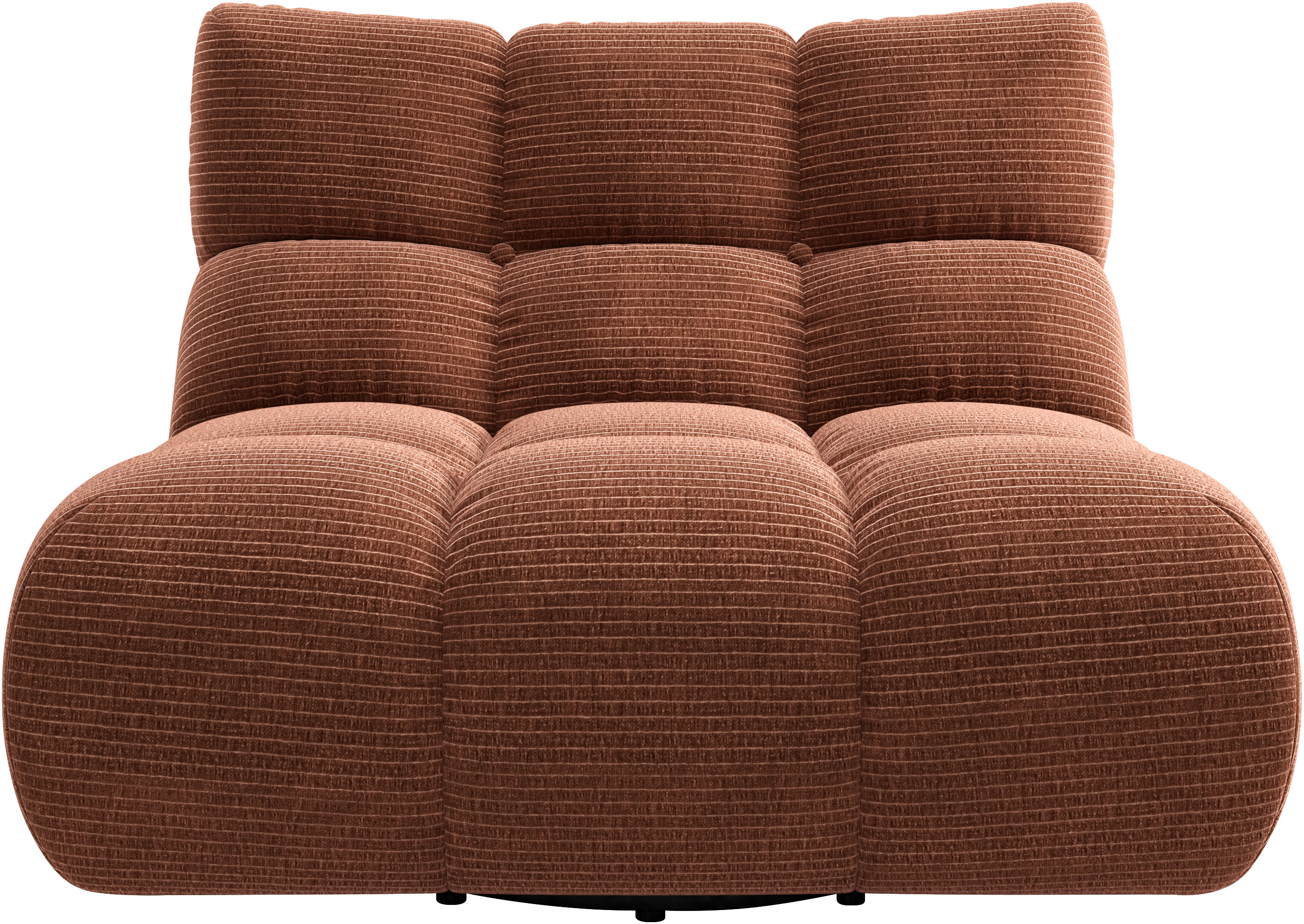 Home affaire 1,5-Sitzer "Cozy Bubble, 360 drehbarer Sessel, Breite 107 cm" mit eleganter Steppung, Rundumbezug & weicher Polsterung