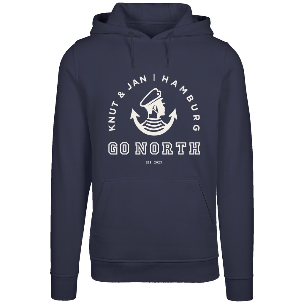 F4NT4STIC Kapuzenpullover »Go North Logo«