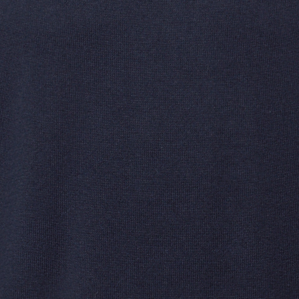STREET ONE MEN Strickpullover, aus reiner Baumwolle