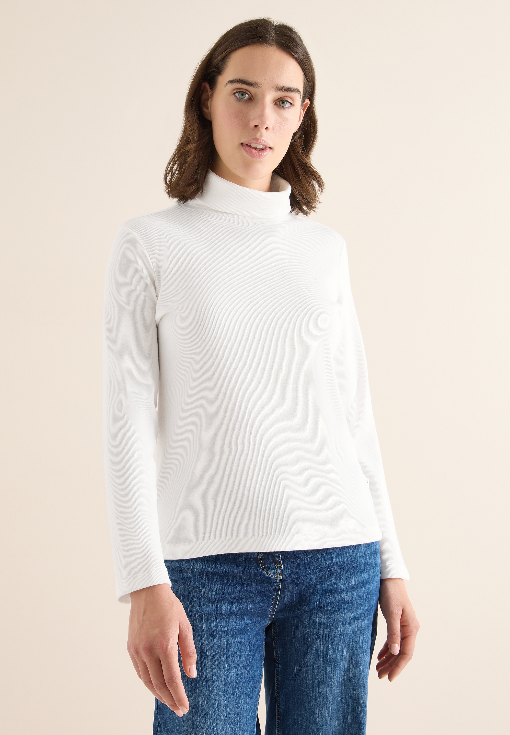 Cecil Langarmshirt mit Turtleneck günstig online kaufen