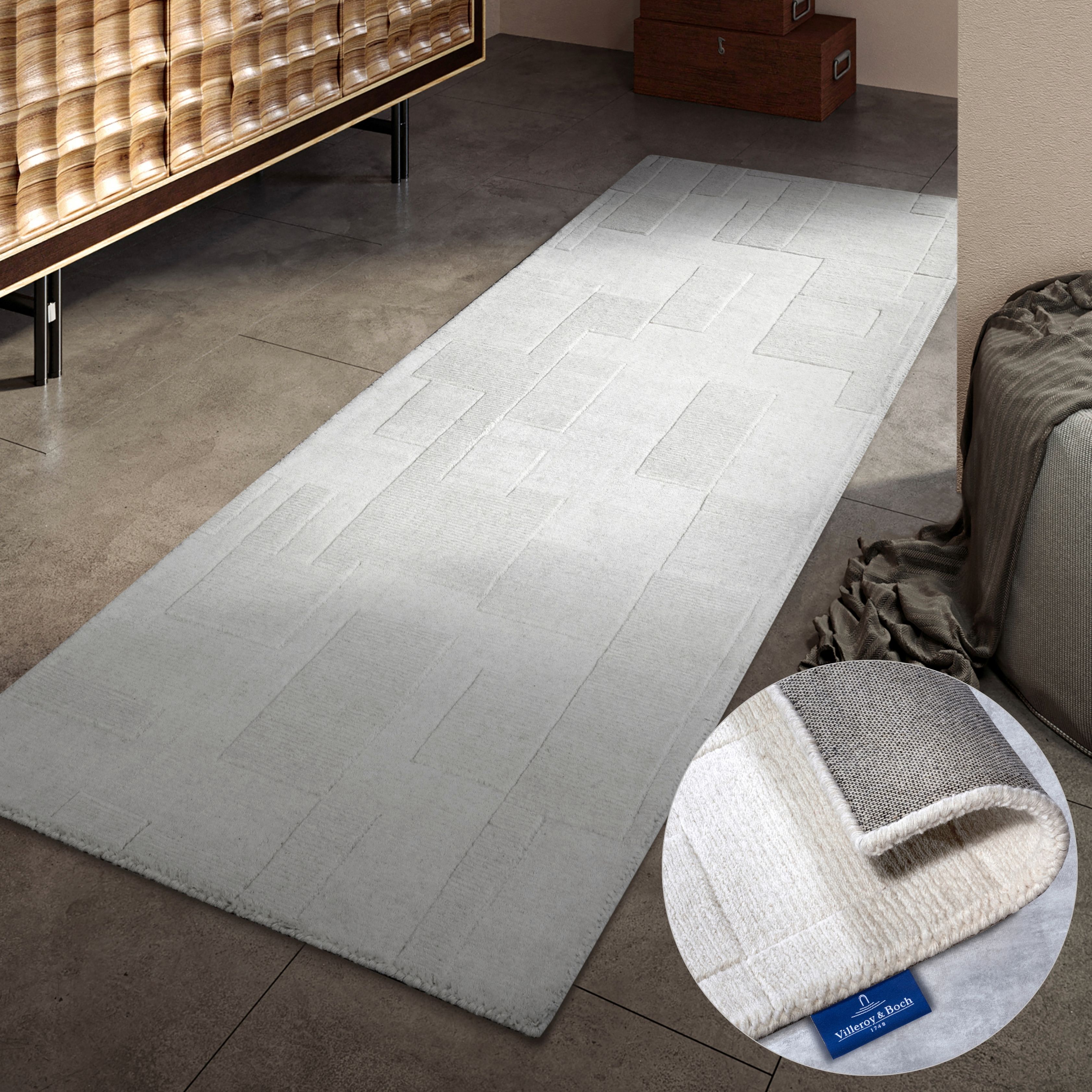 Tapis en laine Villeroy & Boch Wilhelmine Beige 80x250cm