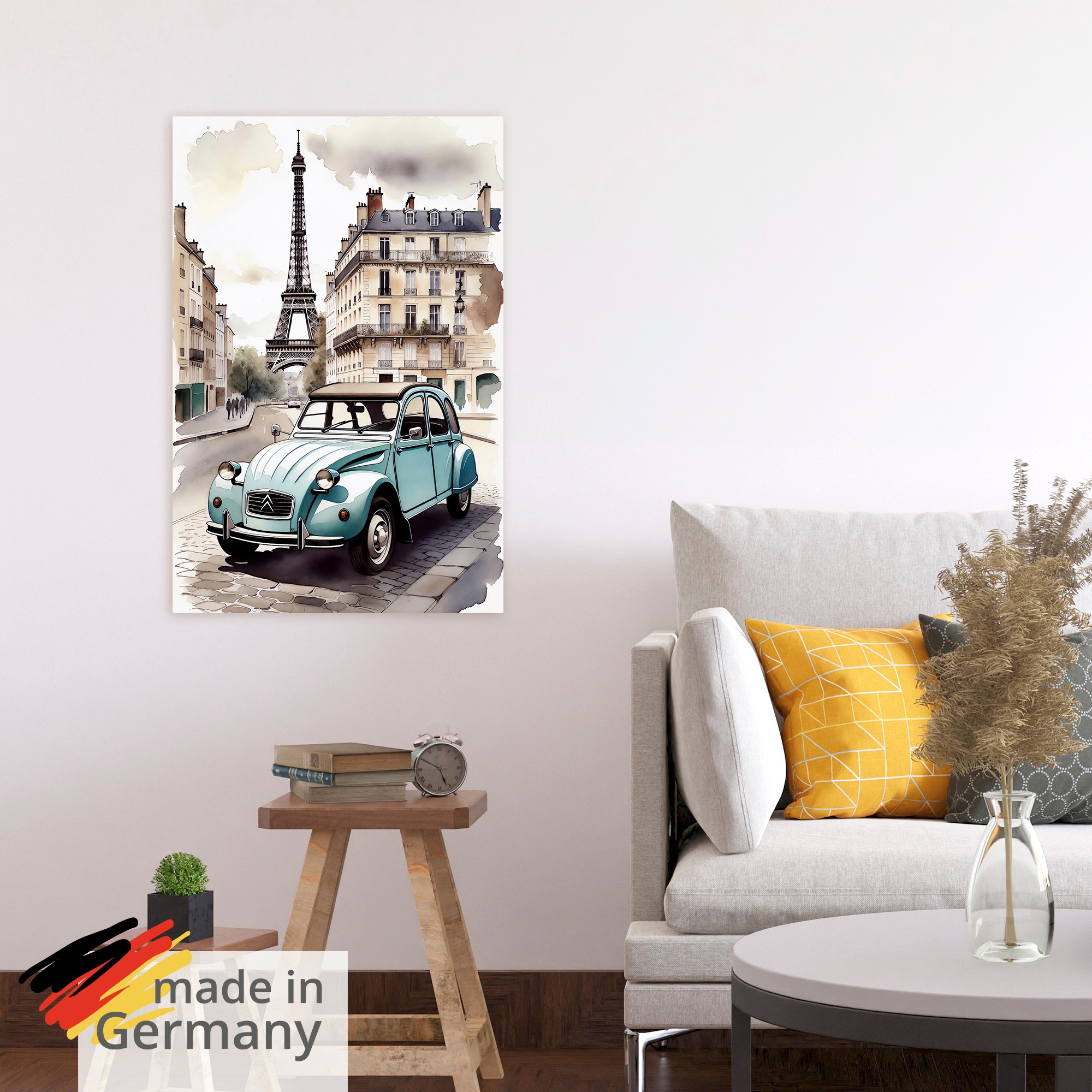 Artland Wandbild »2CV - die bekannte Ente« 1 Stk. tlg. als Alubild, Leinwandbild, Poster, Wandaufkleber in verschied. Größen