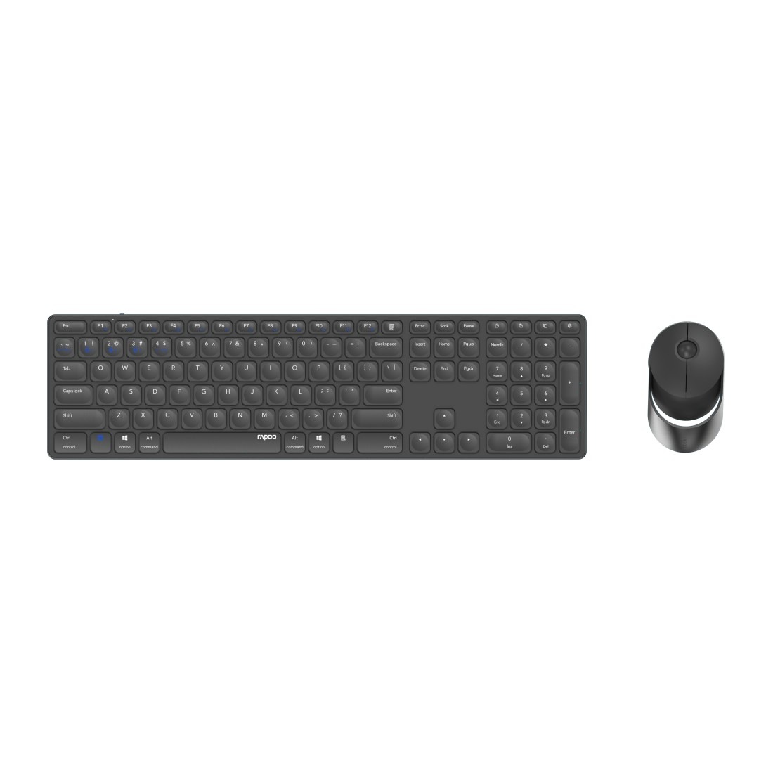 Tastatur- und Maus-Set »9850M Kabelloses Multi-Mode-Deskset, DE-Layout, 2.4 GHz, 1600...