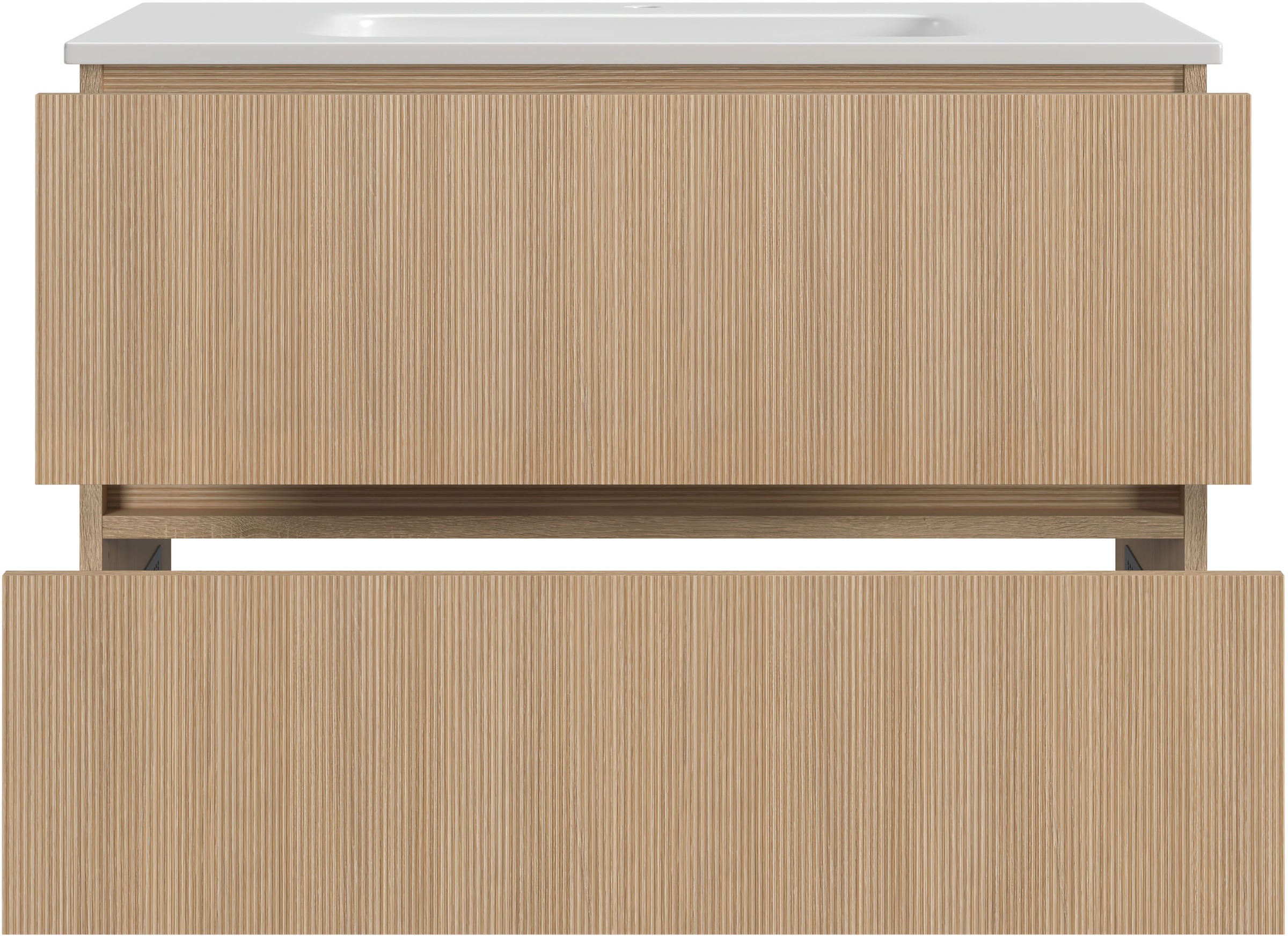 welltime Badmöbel-Set »Eixo«, Set 140 cm breit, Badmöbel mit LED-Beleuchtung
