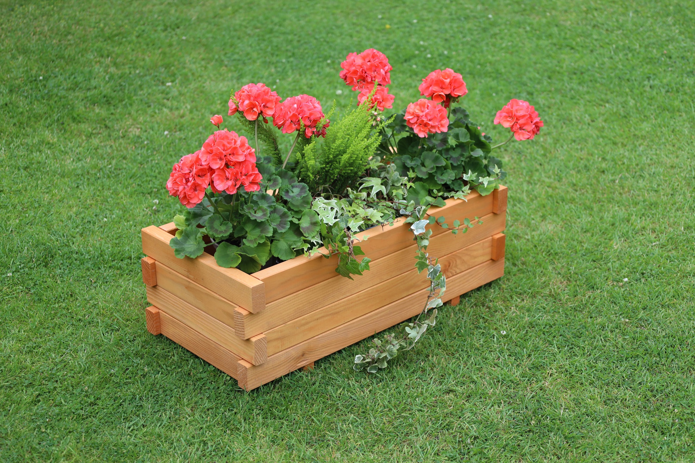 promadino Pflanzkübel "Empoli", mit Pflanzfolie, BxTxH: 59x29x20,5 cm günstig online kaufen