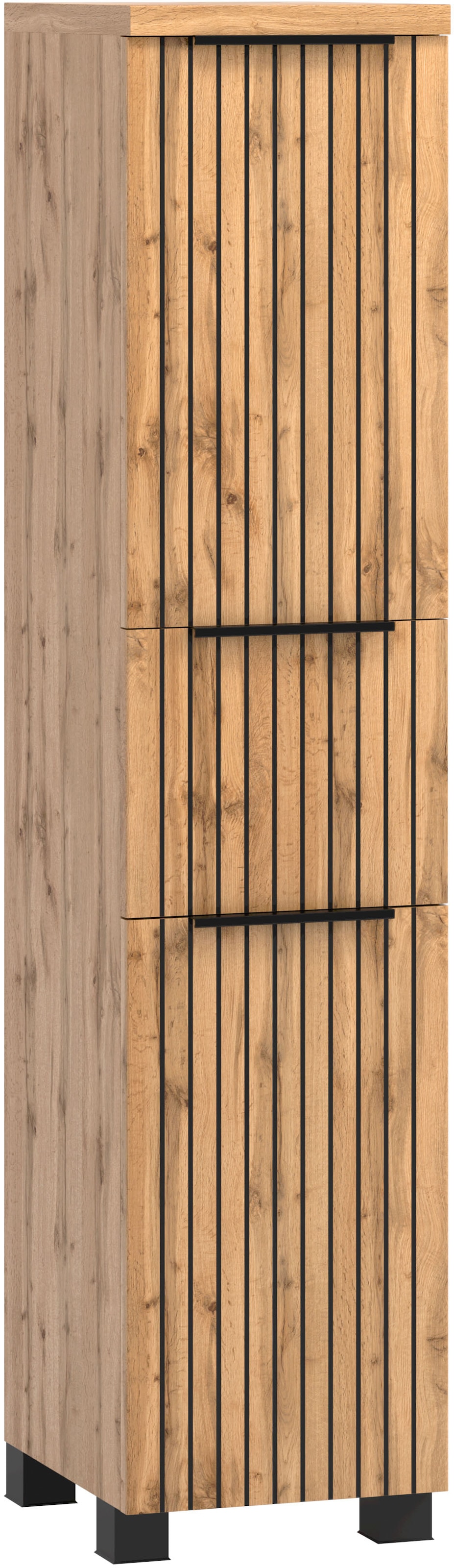 welltime Midischrank, Welltime, Breite 30 cm, reversibel, 2 Türen, 1 Auszug