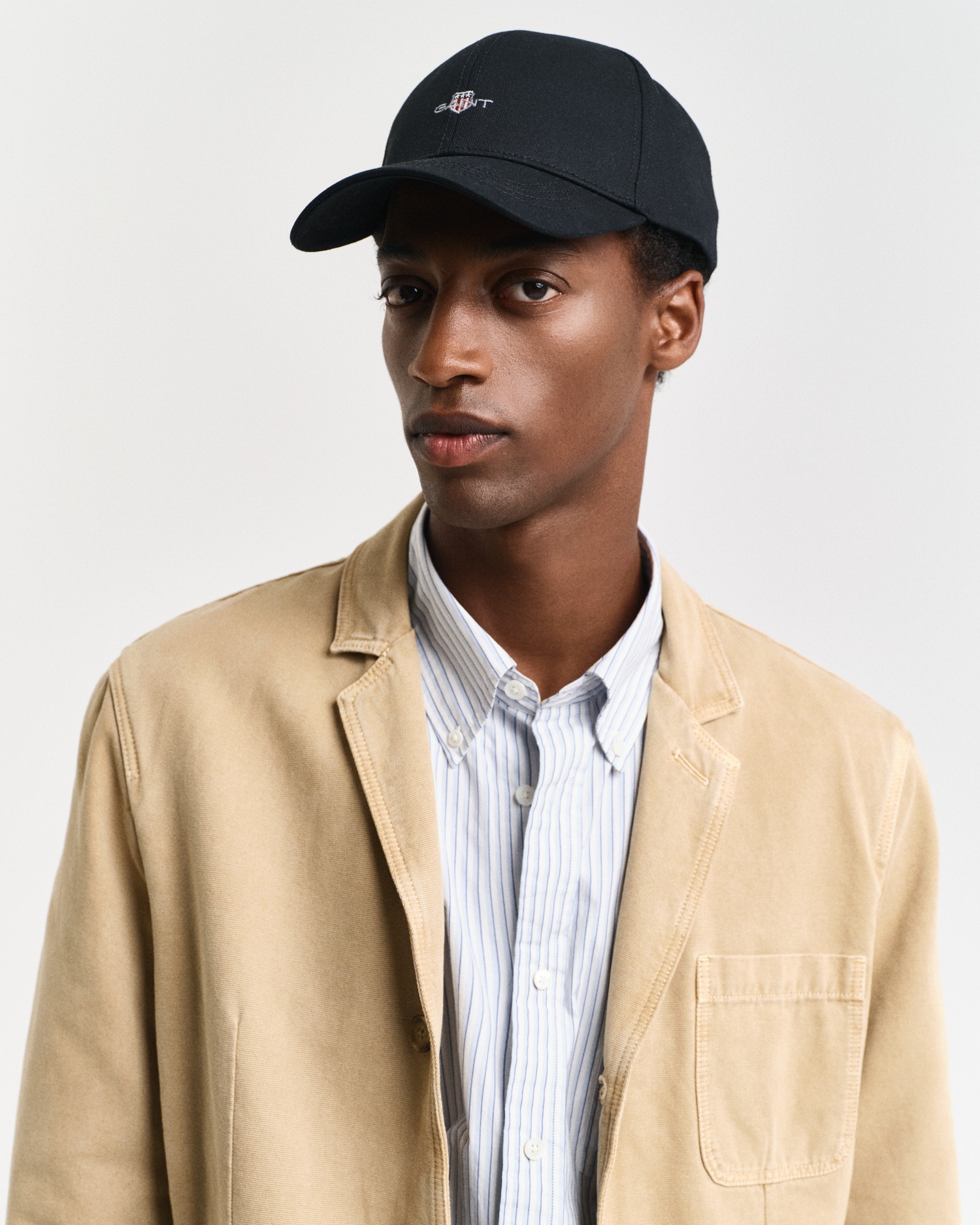 Gant Baseball Cap »Neutral Unisex High Shield Basecap«, mit Logostickerei vorne, 100% Baumwolle, Classic