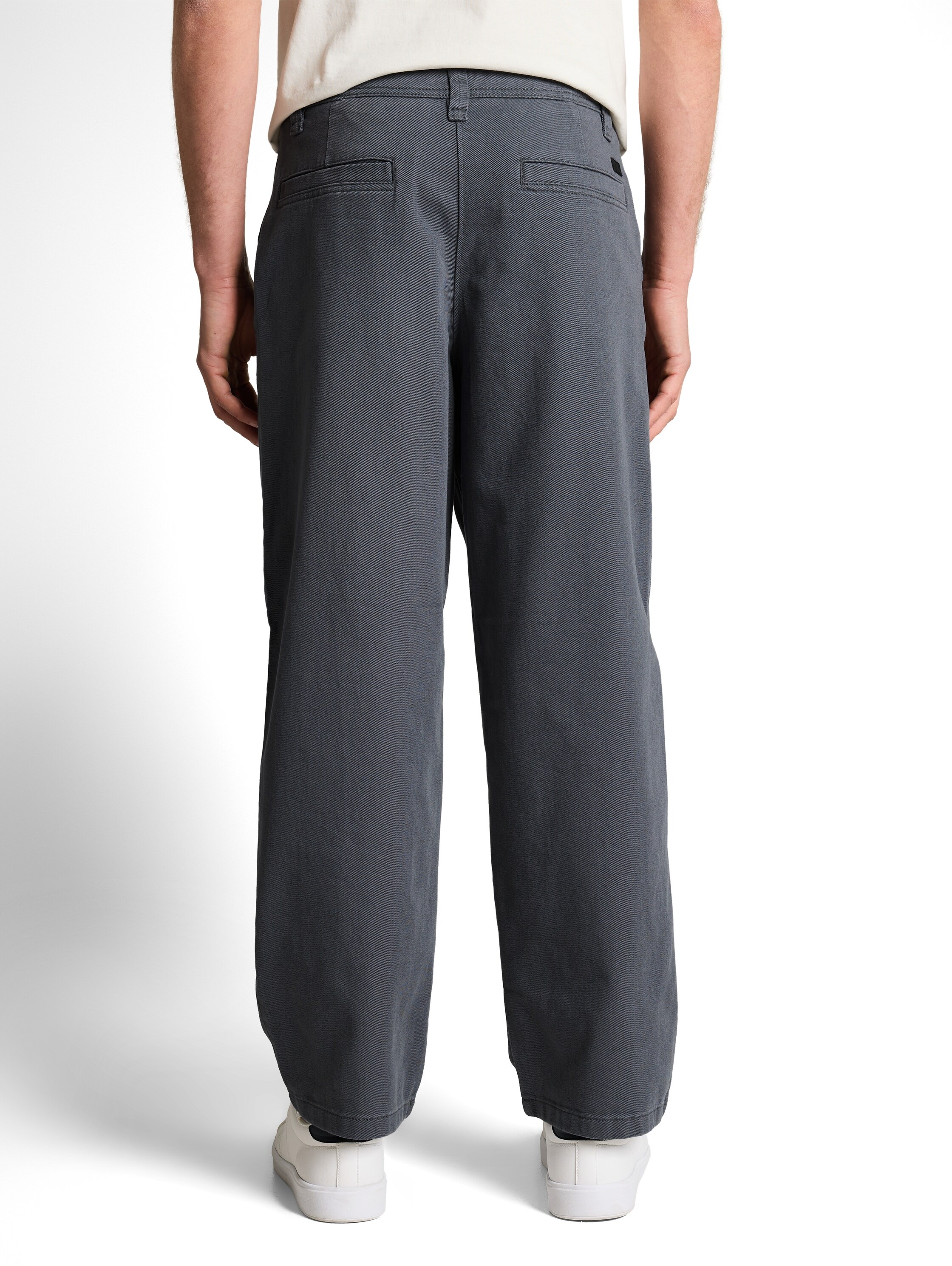 TOM TAILOR Denim Chinohose aus Baumwolle und im Loose Fit günstig online kaufen