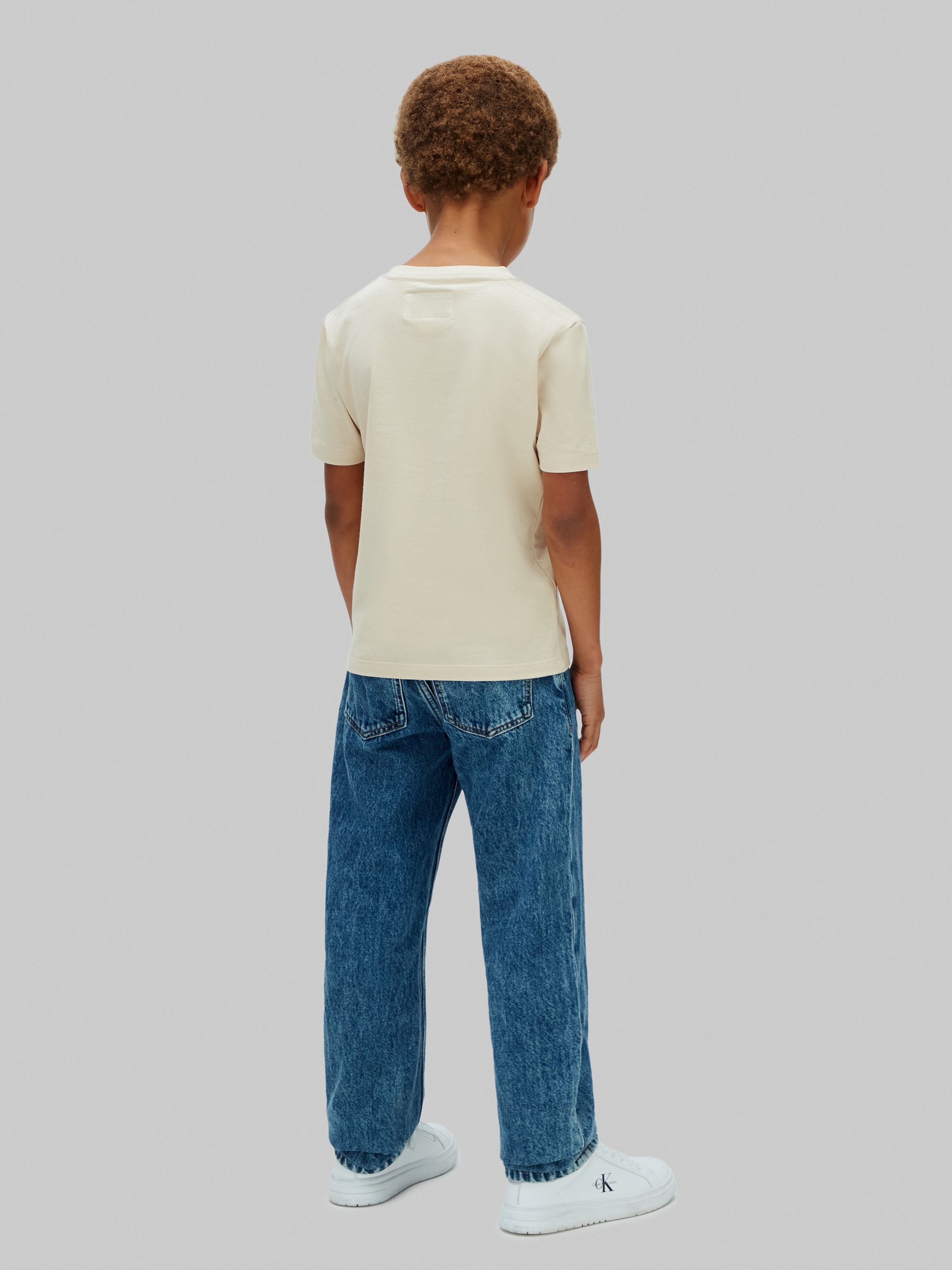 Calvin Klein T-Shirt »MONO LOGO T-SHIRT« Regular fit für Kinder, mit Logoschriftzug