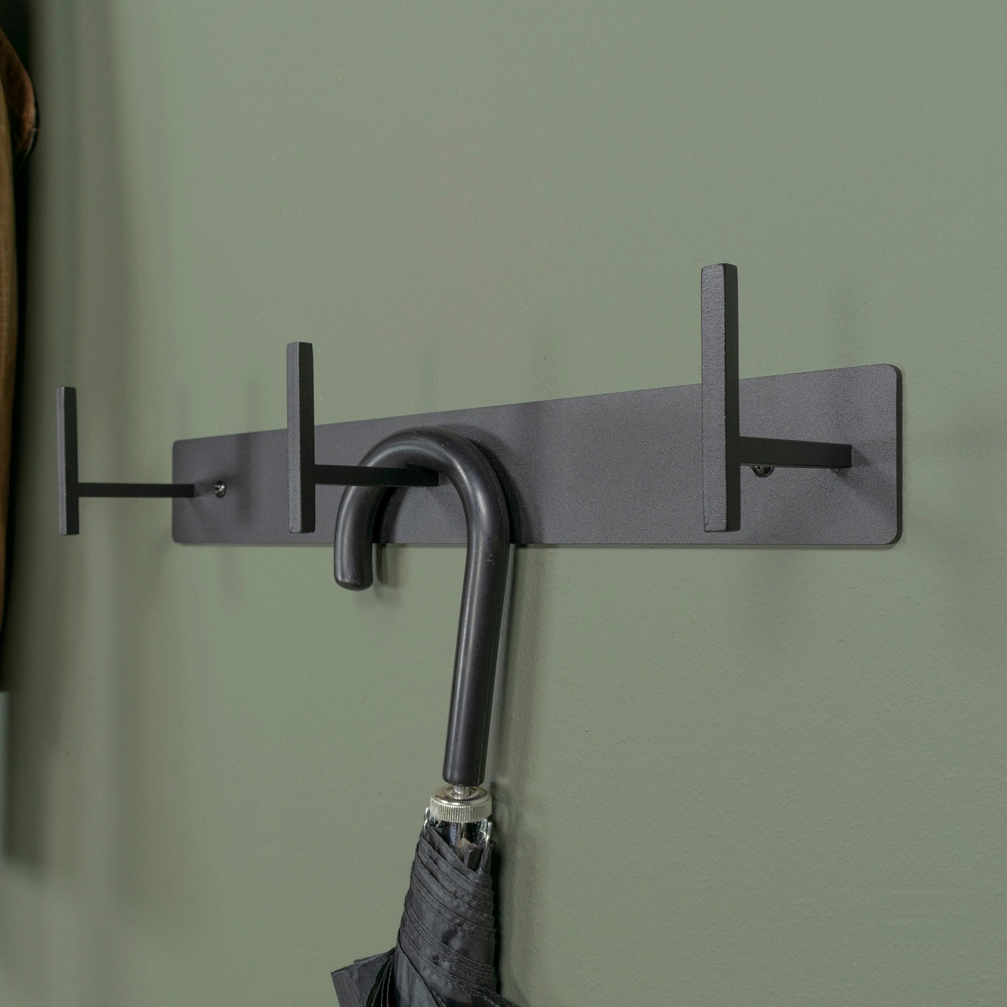 Spinder Design Garderobenhaken "CHAPMAN 3" Wandgarderobe aus Stahl mit 3 Ha günstig online kaufen