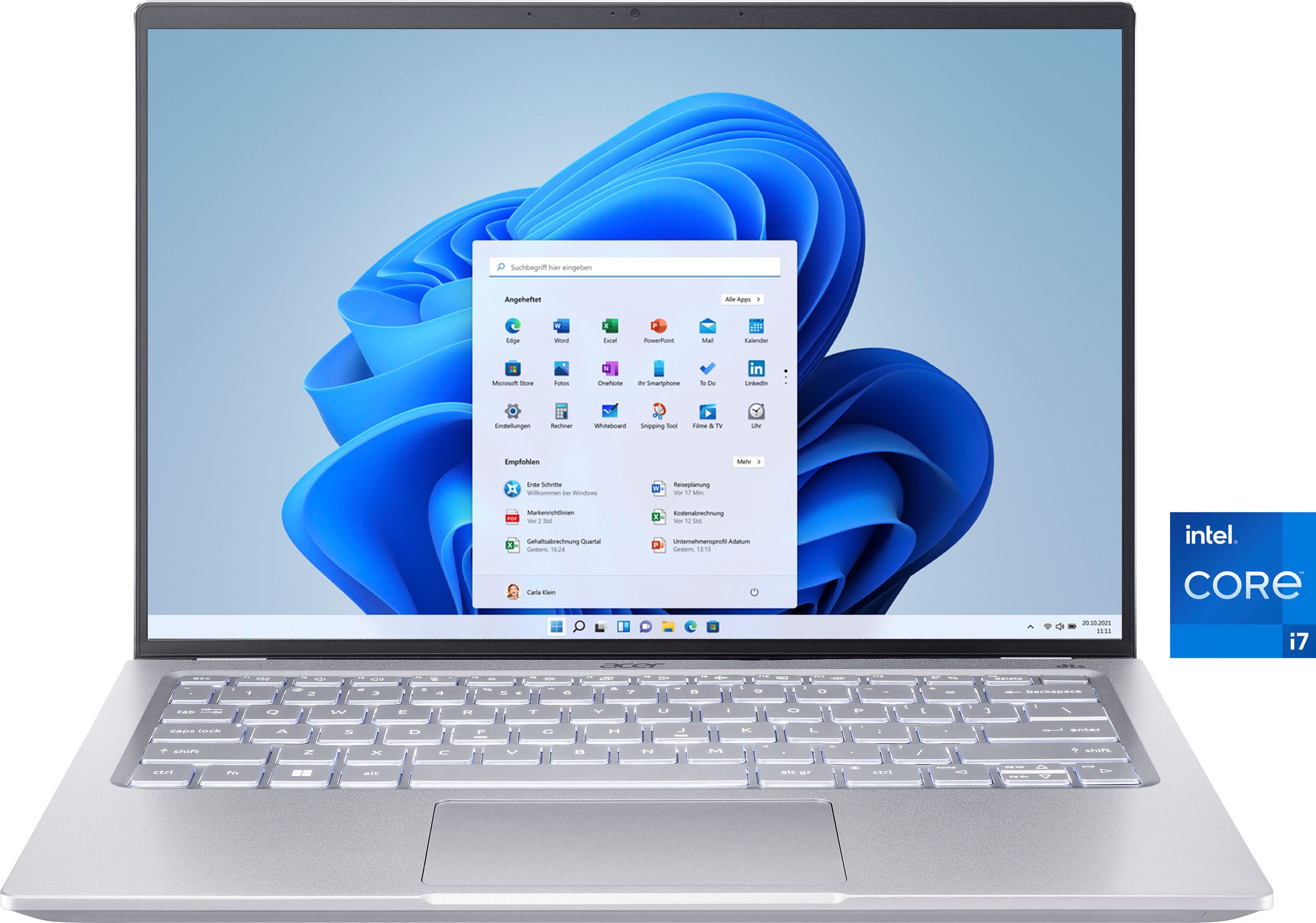 Acer Notebook »Swift 3 SF314-71-751E«, Xe günstig SSD, FHD 4 Zoll, Core kaufen 14 35,56 | cm, Iris / GB Intel, Thunderbolt™ 1000 Graphics, i7, BAUR Webcam