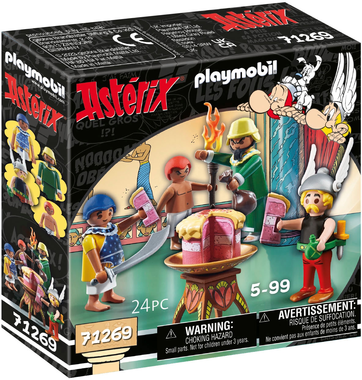 Konstruktions-Spielset »Pyradonis' vergiftete Torte (71269), Asterix«, (24 St.), Made...