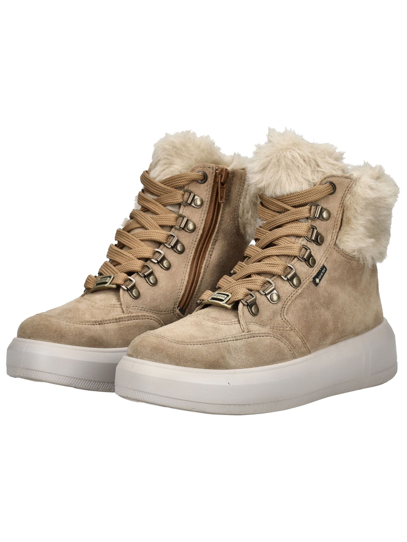 Legero Schnürstiefelette »Legero Stiefelette Veloursleder/Textil«