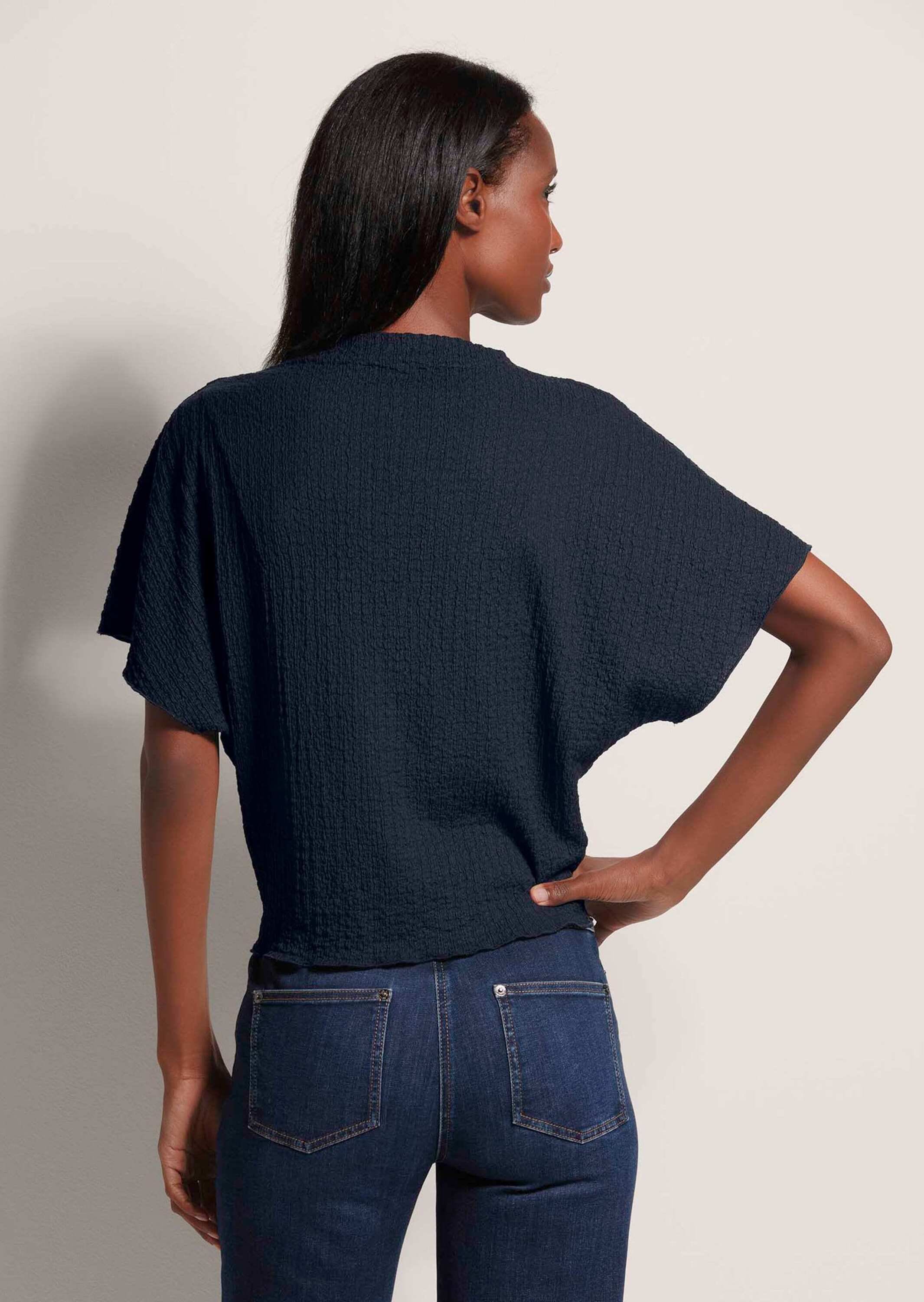 MADELEINE Kurzarmshirt »Shirt Halbarm-Shirt im Fledermaus-Look«