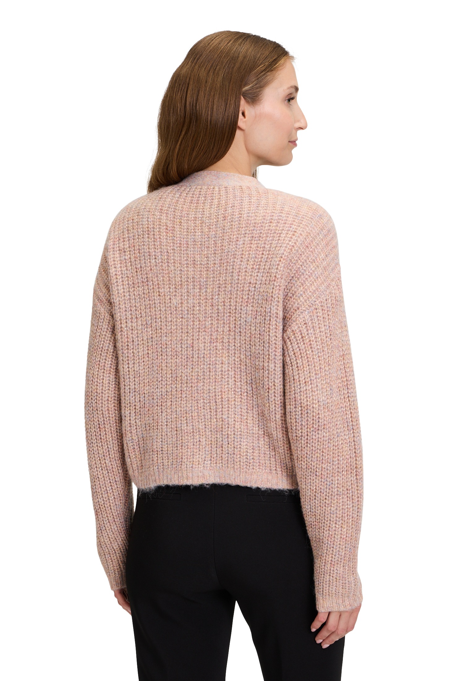 Cartoon Strickjacke »Cartoon Strick-Cardigan mit V-Ausschnitt«, Struktur
