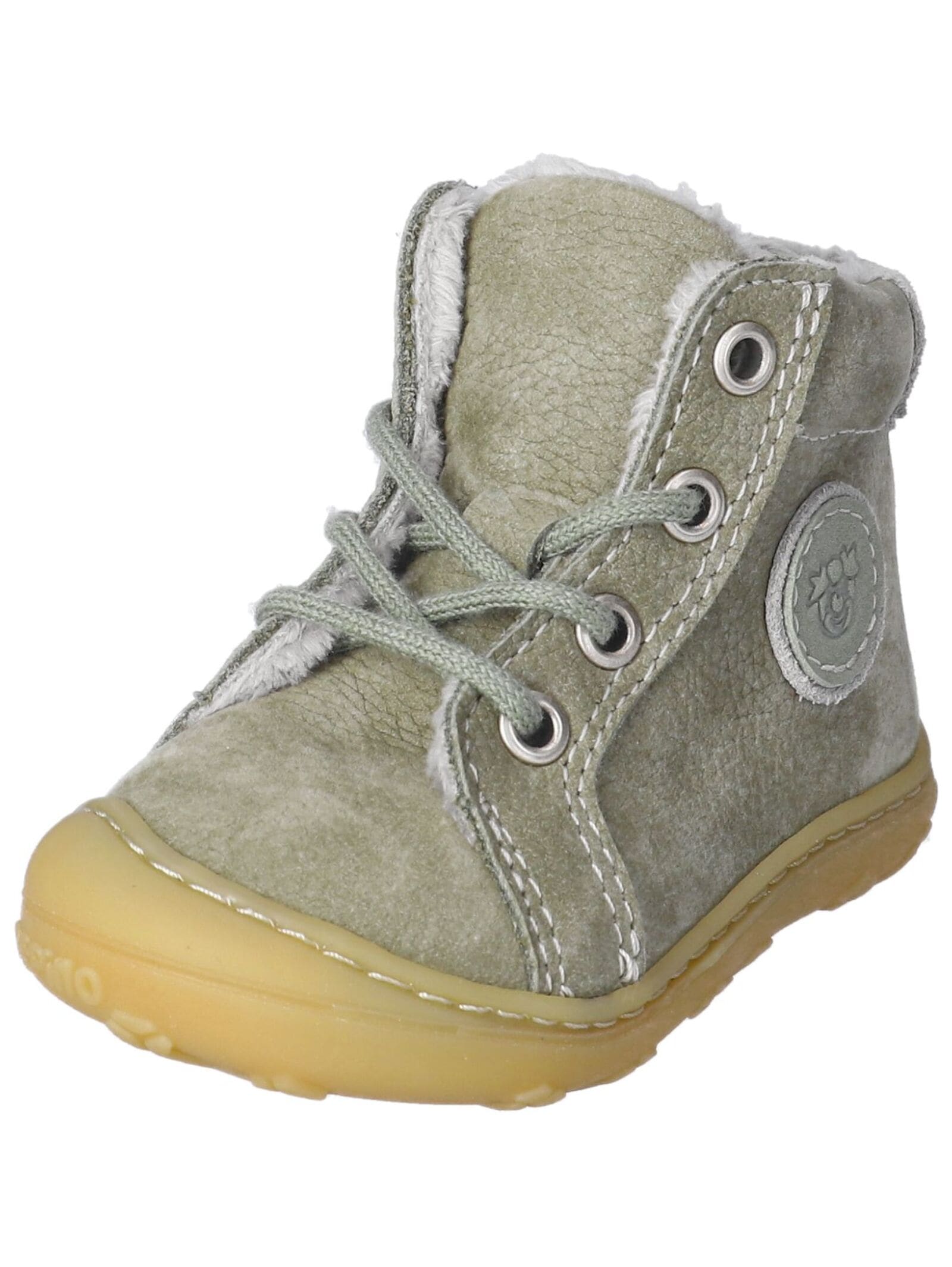 Pepino Schnürstiefelette "Pepino Stiefelette Veloursleder/Textil" günstig online kaufen
