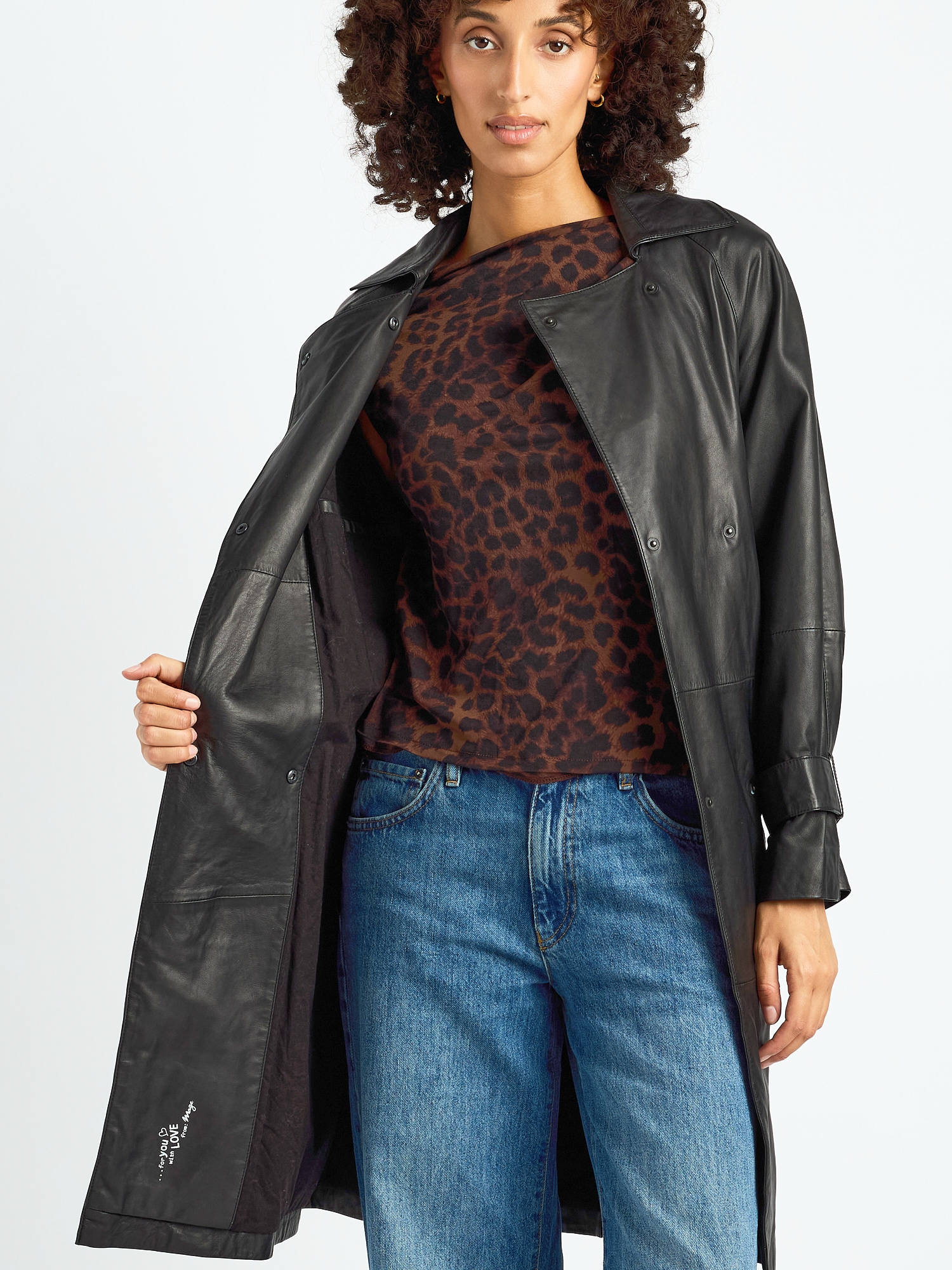 Maze Ledermantel »4202131«
