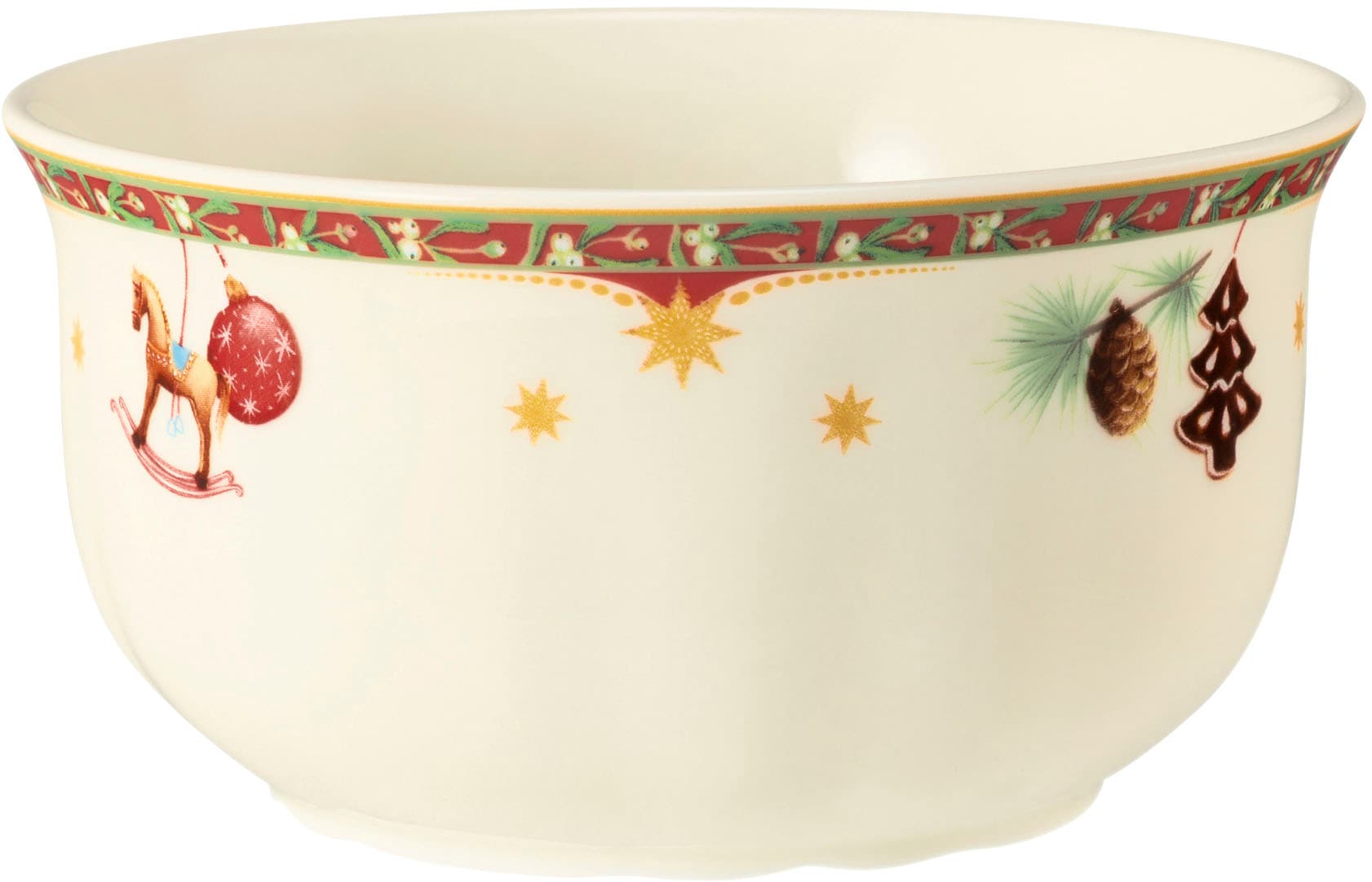 Seltmann Weiden Müslischale "Marieluise - Weihnachtsnostalgie" 1 Stk. aus Porzellan Schale 15 cm