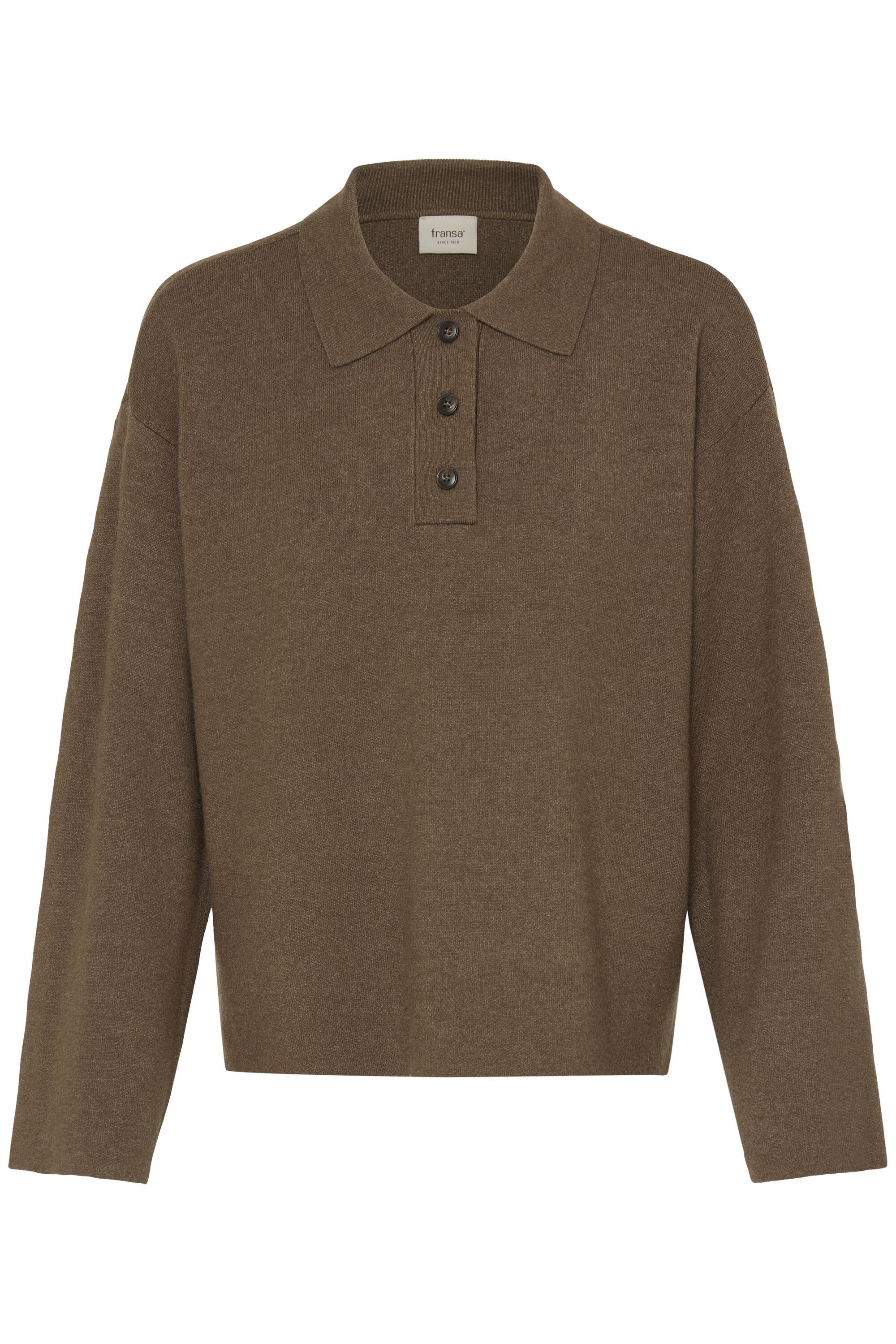 fransa Strickpullover "Damen Langarm FRVIOLETA"