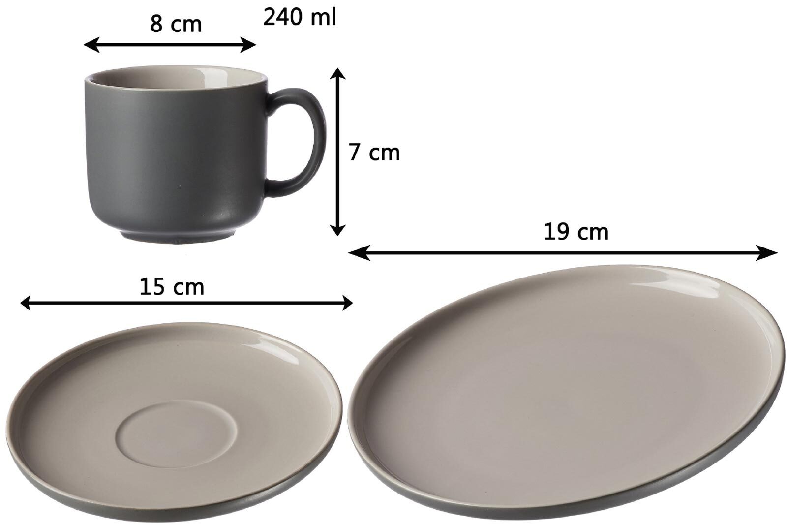 Ritzenhoff & Breker Kaffeeservice Jasper 12er Set