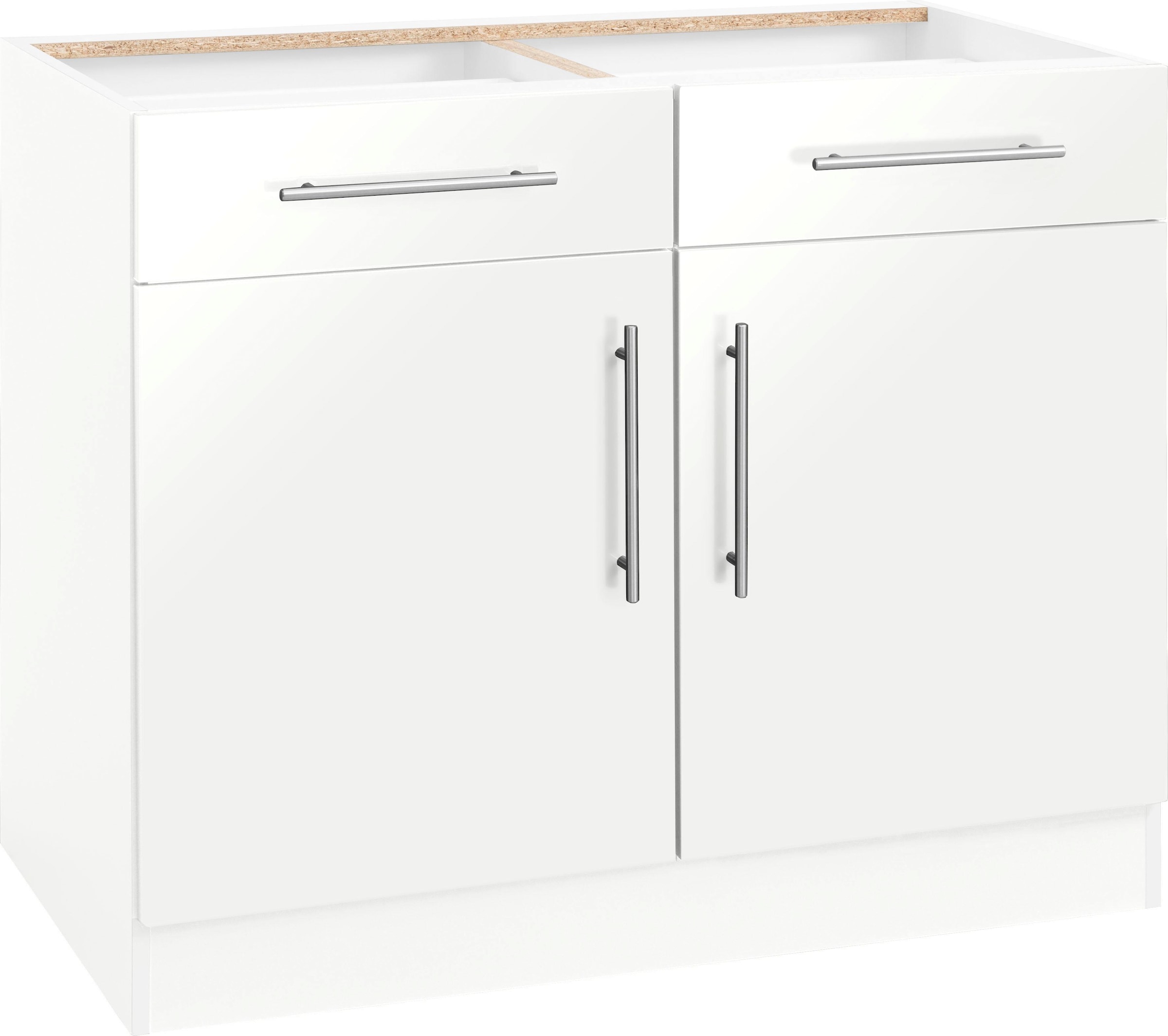 wiho Küchen Unterschrank »Cali«, 100 cm breit, ohne Arbeitsplatte