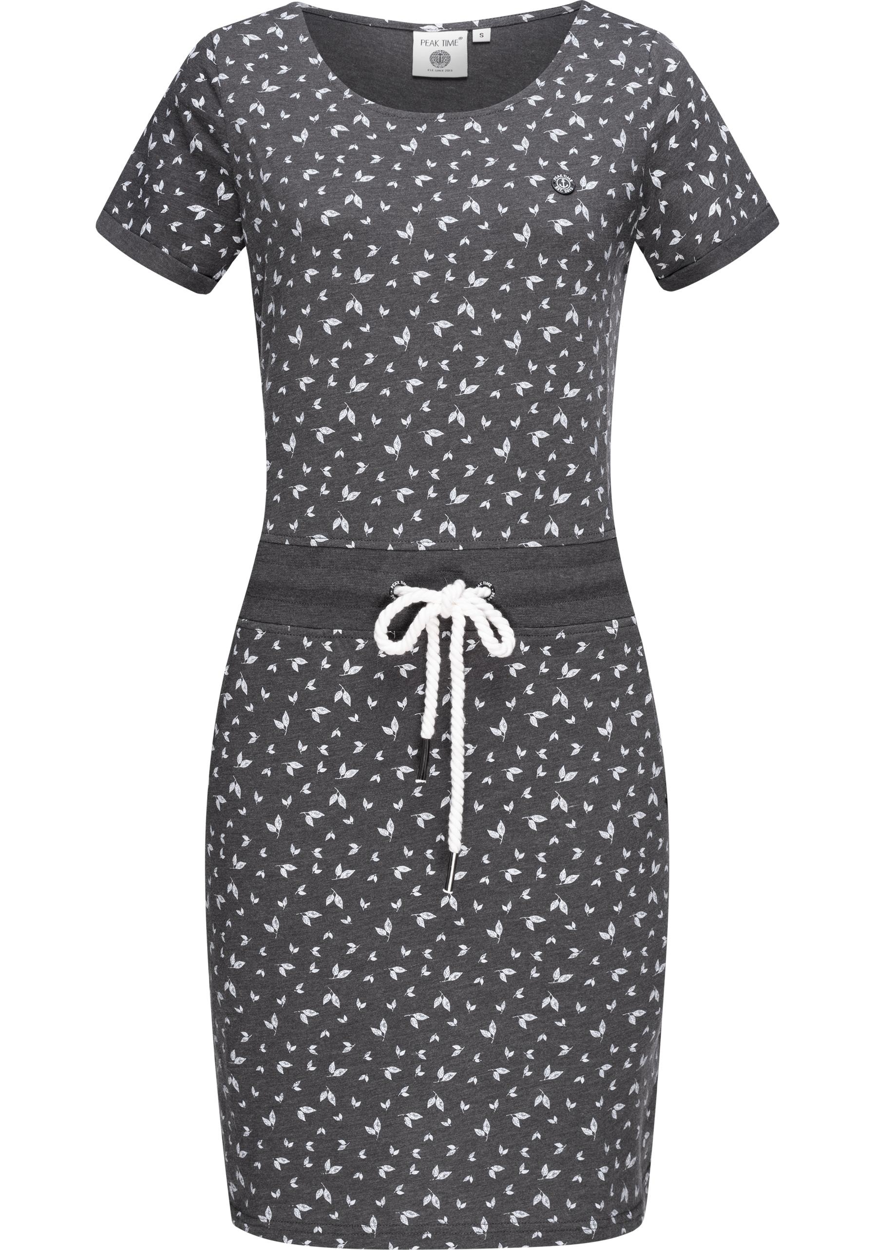 PEAK TIME Sommerkleid "L80023" Eingrifftaschen leichtes Jersey Strandkleid günstig online kaufen