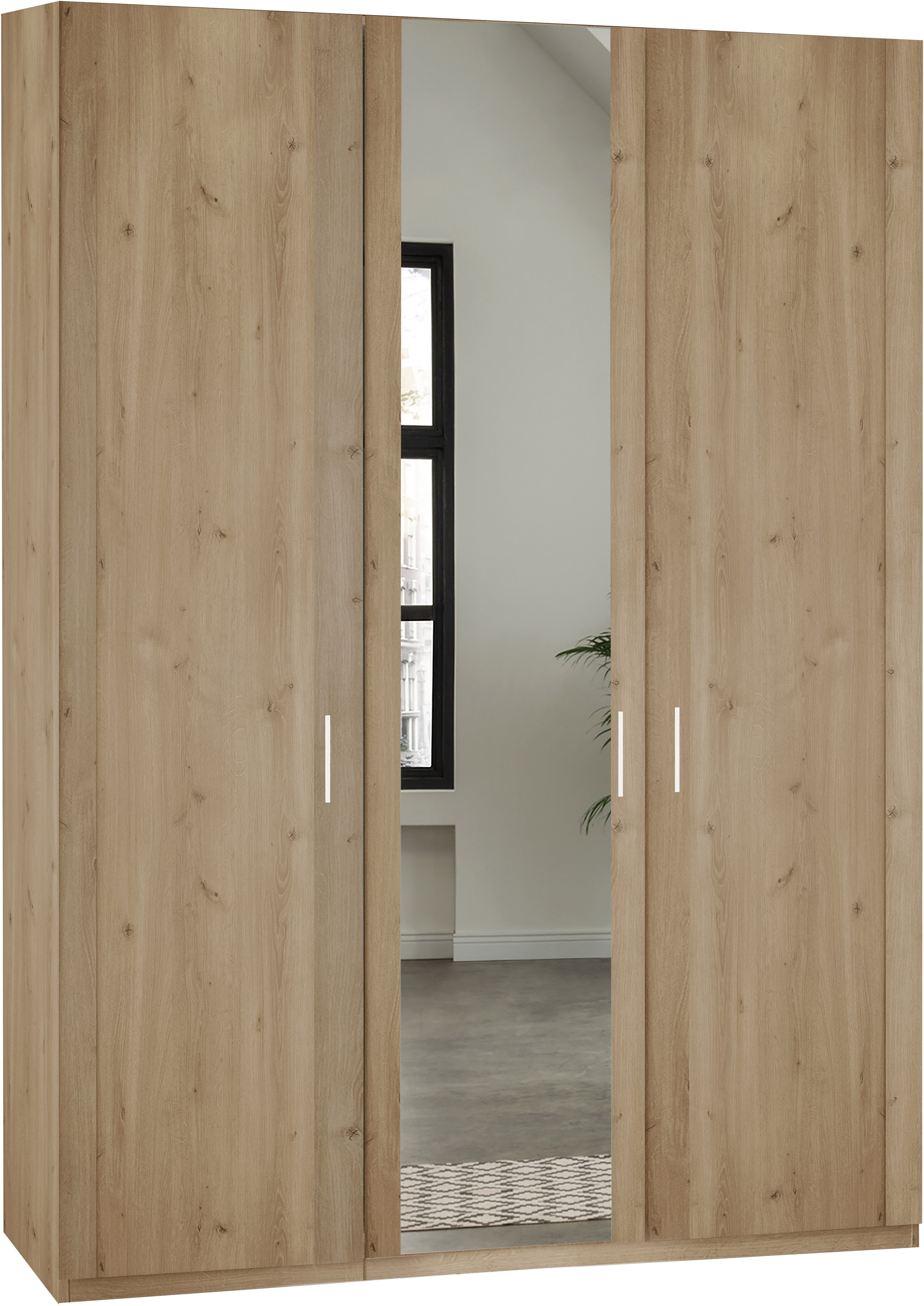 WIEMANN Kleiderschrank "Bern" hochwertige Beschläge inkl. Türdämpfung günstig online kaufen