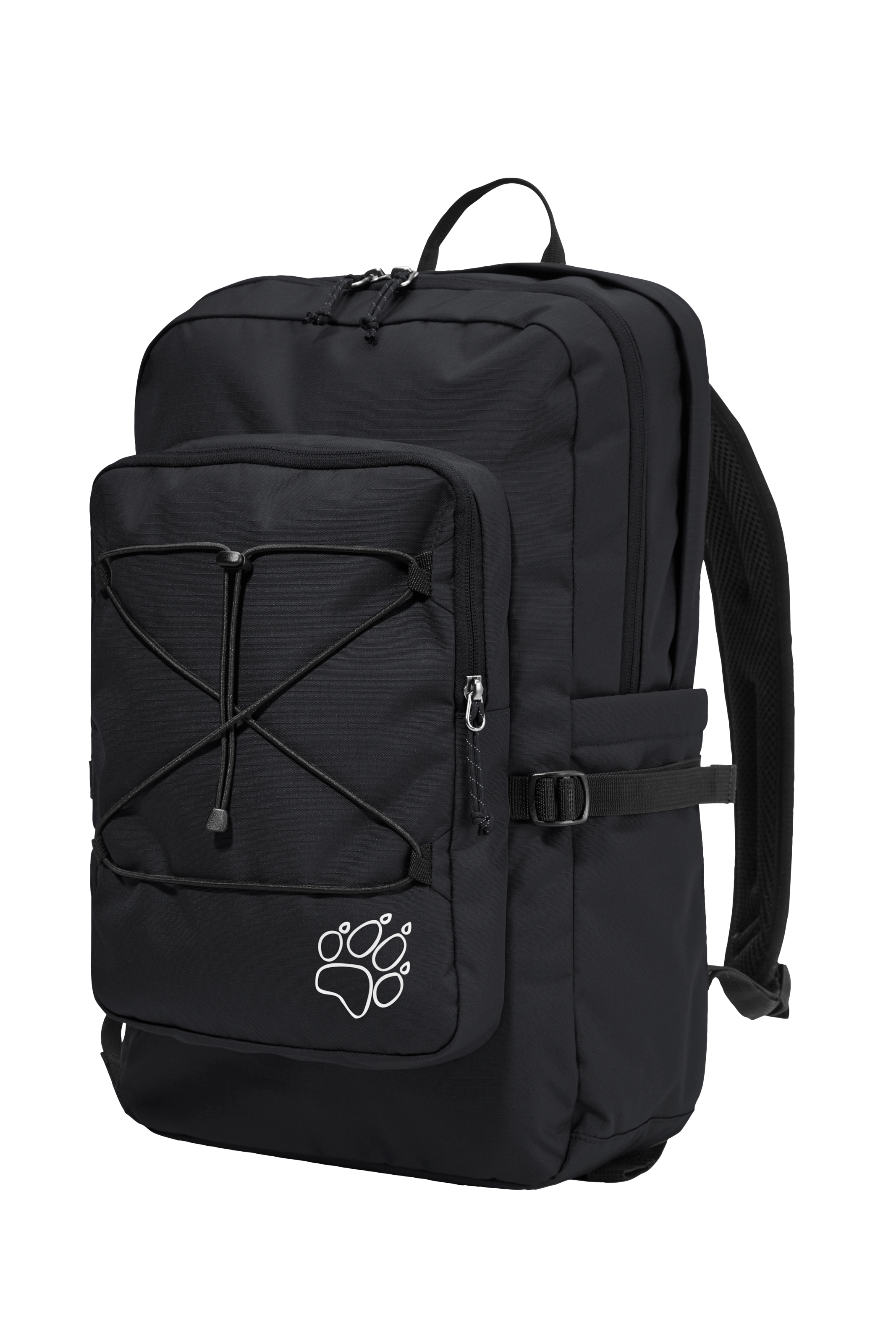 JACK WOLFSKIN Rucksack "BERKELEY 24", schwarz, Rucksäcke, sportlicher Stil, unifarbenes Design, aus Polyester, nicht elastisch