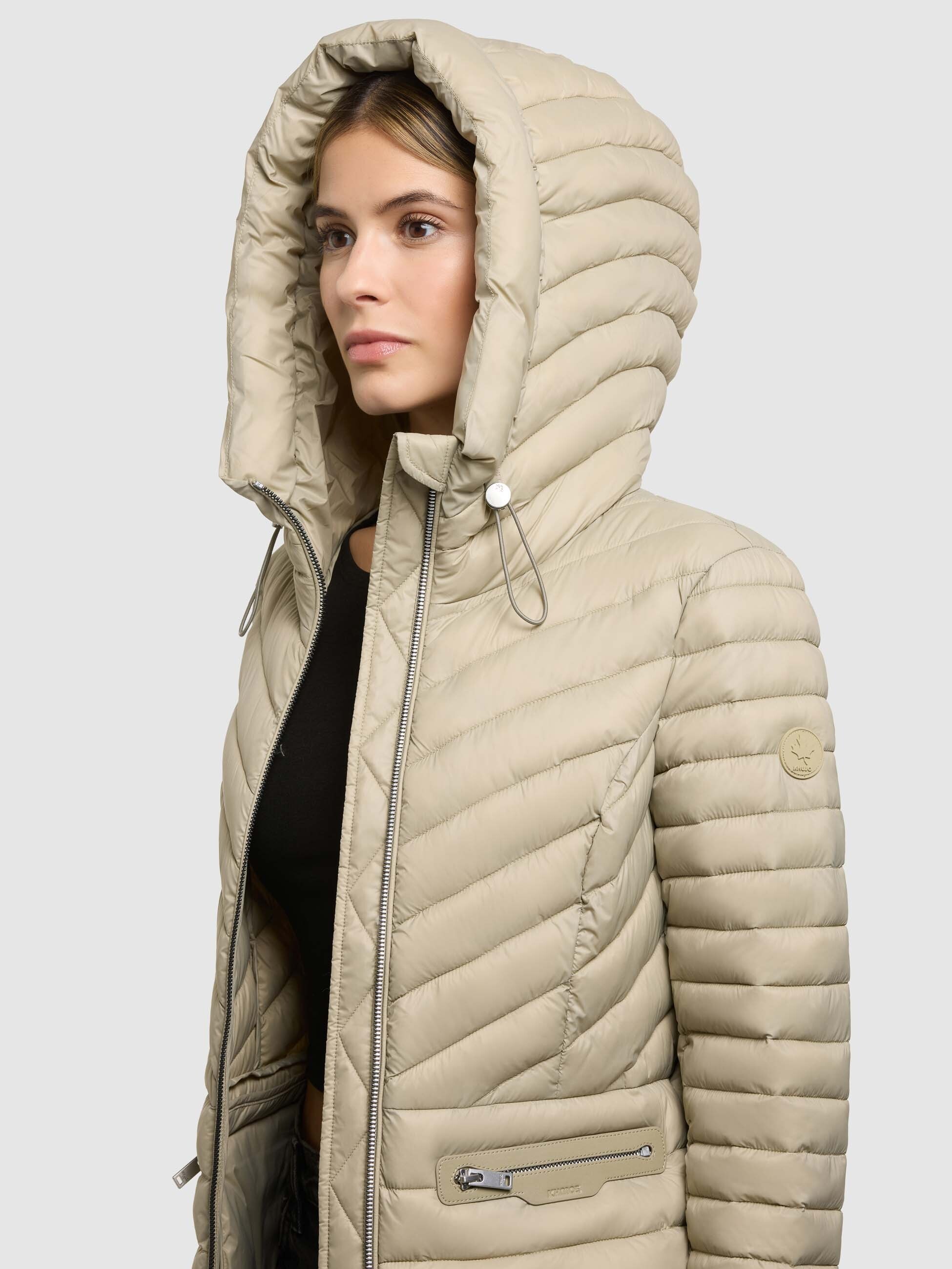 khujo Steppjacke »LORELLA« mit Kapuze