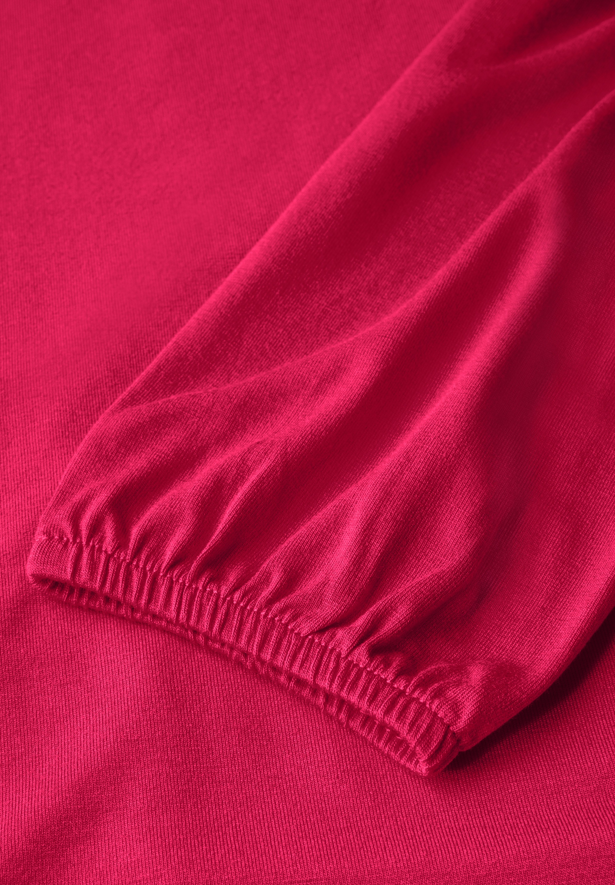 STREET ONE Langarmshirt, mit U-Boot-Ausschnitt