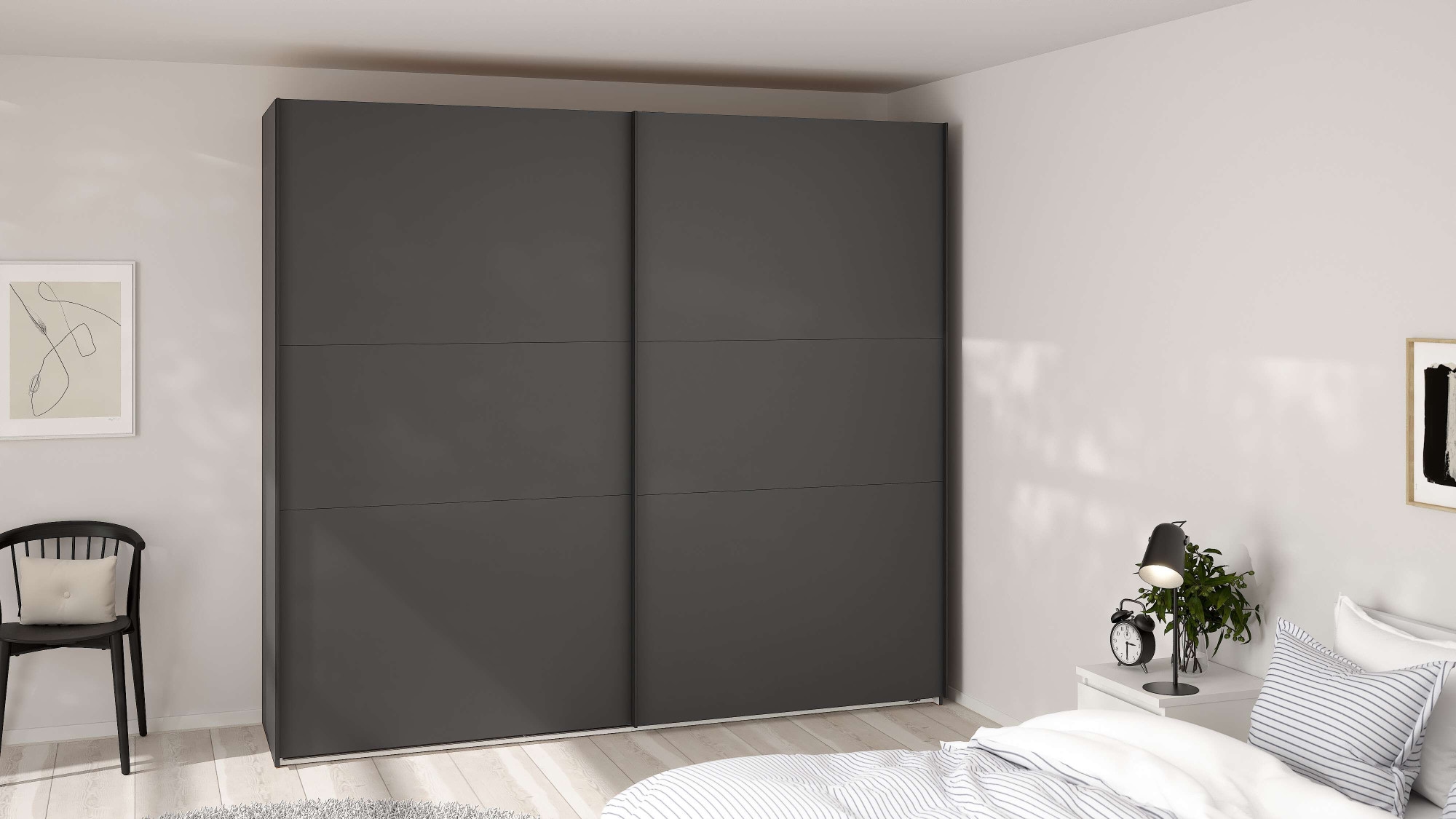 Home affaire Schwebetürenschrank "Como, Kleiderschrank, Schlafzimmerschrank günstig online kaufen