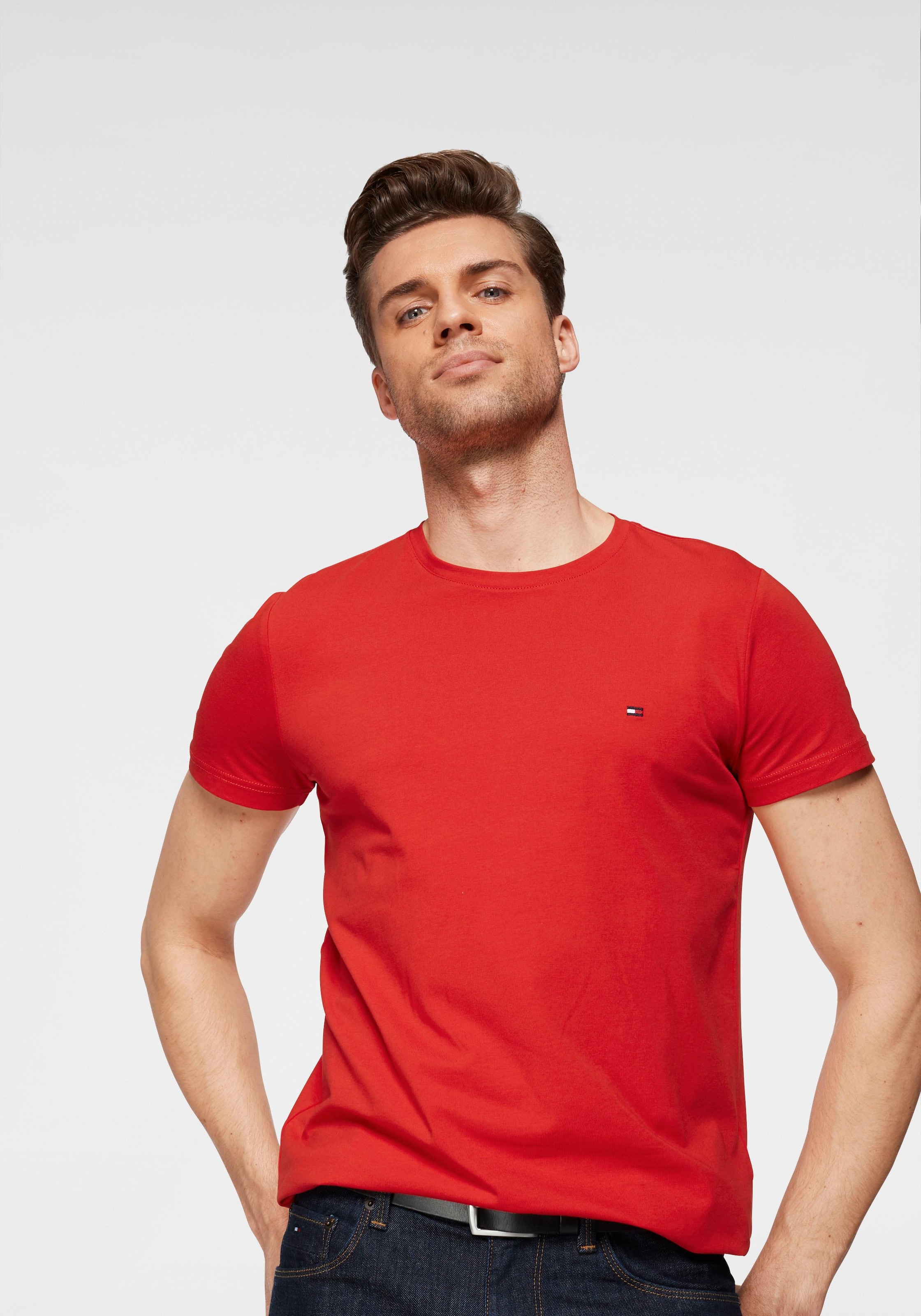 Tommy Hilfiger T-Shirt »STRETCH SLIM FIT TEE«