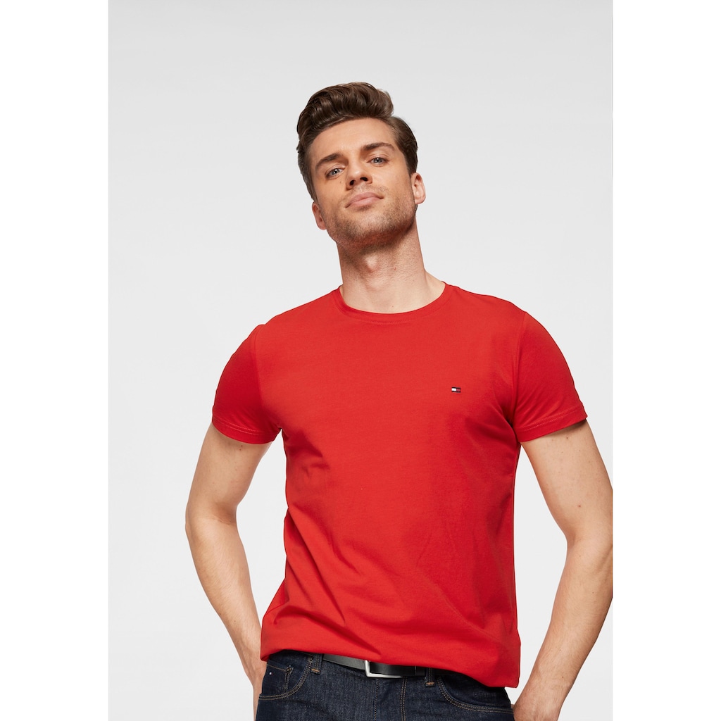 Tommy Hilfiger T-Shirt »STRETCH SLIM FIT TEE«