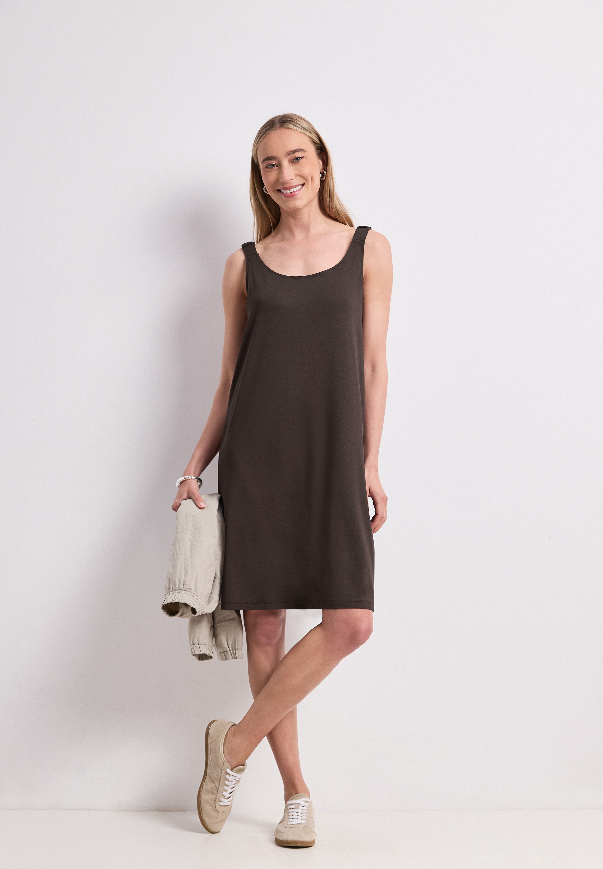 STREET ONE Sommerkleid Ohne Taschen aus Viskose
