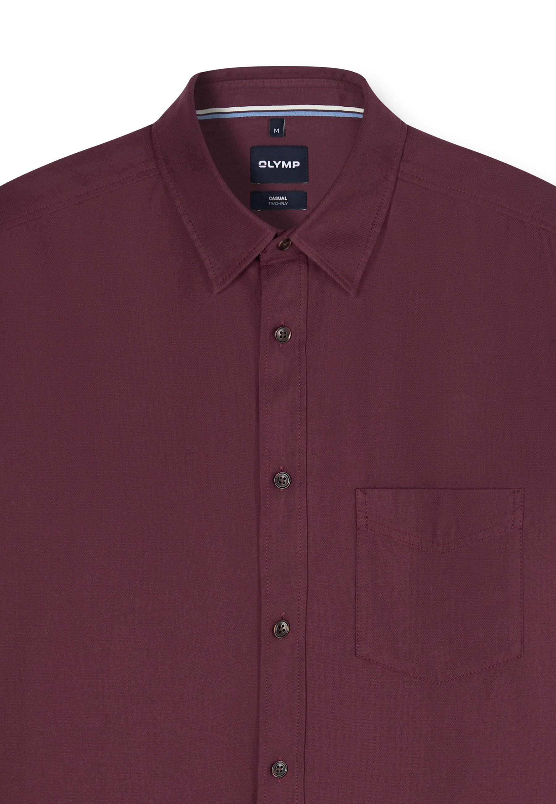 OLYMP Langarmhemd »OLYMP Casual, Regular Fit, Kent«