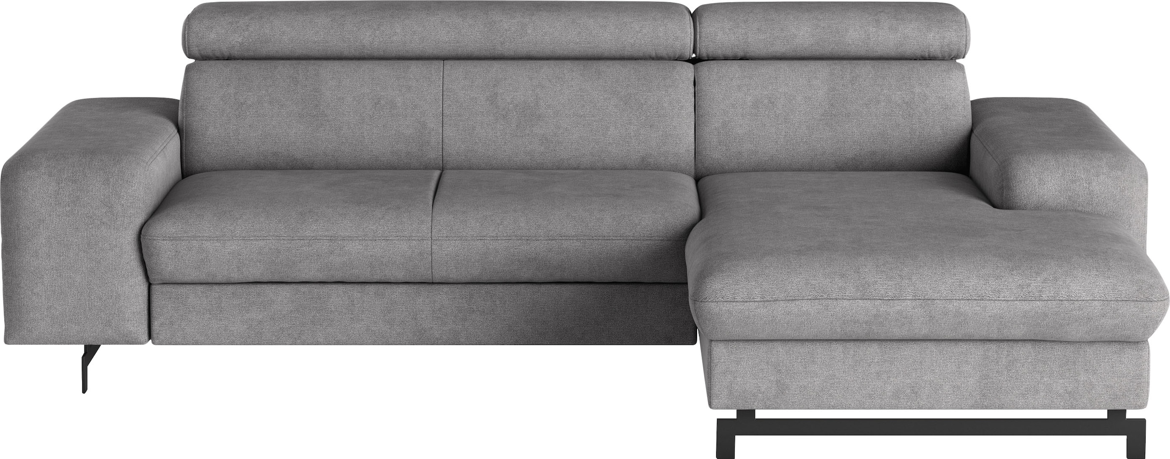 COTTA Ecksofa »Emma L-Form«, mit Kopfteilverstellung, wahlweise mit Bettfunktion & Bettkasten