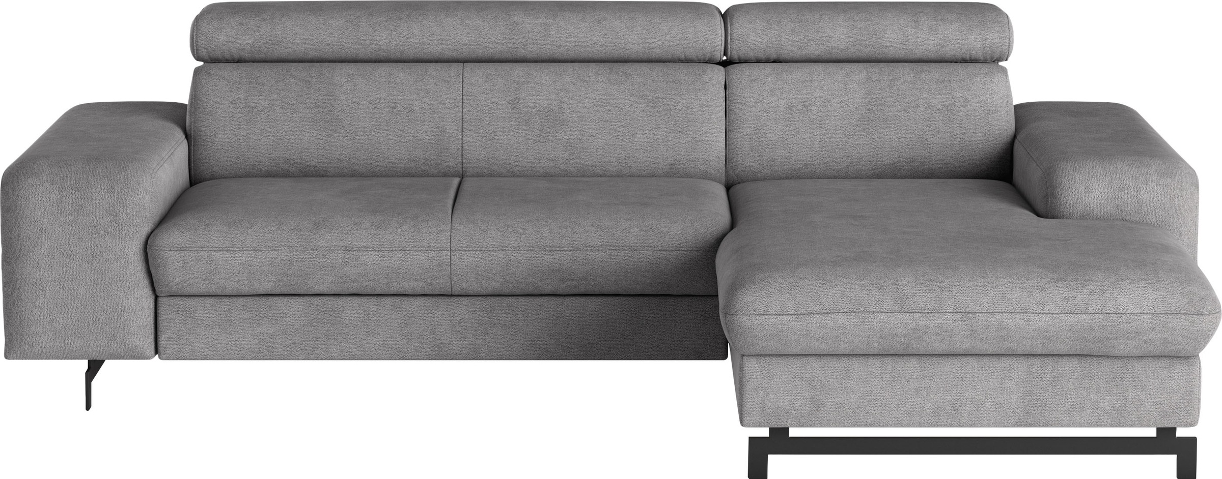 Thumbnail - COTTA Ecksofa "Emma L-Form, B: 267 cm" mit Kopfteilverstellung, optional Bettfunktion & Bettkasten
