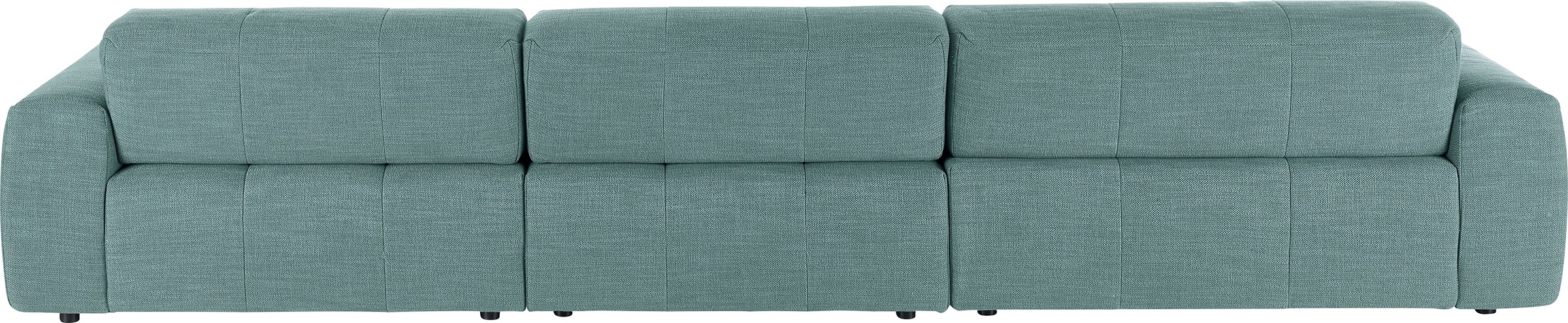 3C Candy Ecksofa »Yoshy mit Komfortfunktionen, modern und bequem, L-Form«, Zwei verschiedene Sitztiefen durch verstellbare Rückenlehne