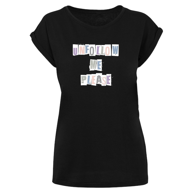 Merchcode T-Shirt »Damen Ladies Please Extended Shoulder Tee«, (1 tlg.) für  bestellen | BAUR