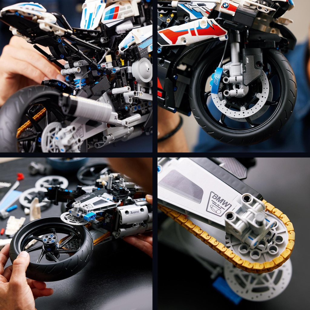 LEGO® Konstruktionsspielsteine »BMW M 1000 RR (42130), LEGO® Technic«, (1920 St.)