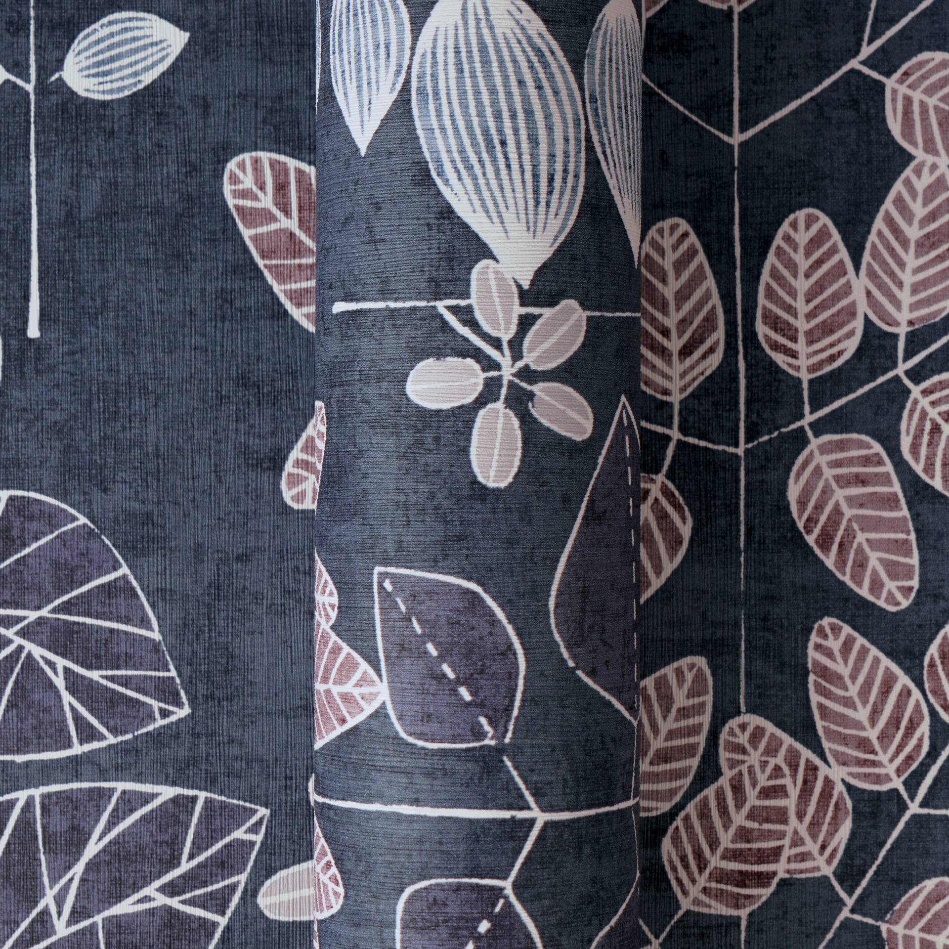 Thumbnail - A.S. Création Vliestapete "Lebendige Naturtapete mit botanischer Illustration" matt strukturiert Detailreiche Blattforme...