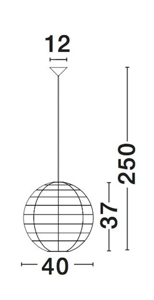 Nova Luce Hängeleuchten »MELODY«, 1 flammig, Leuchtmittel E27 | ohne Leuchtmittel, Ohne Beleuchtung