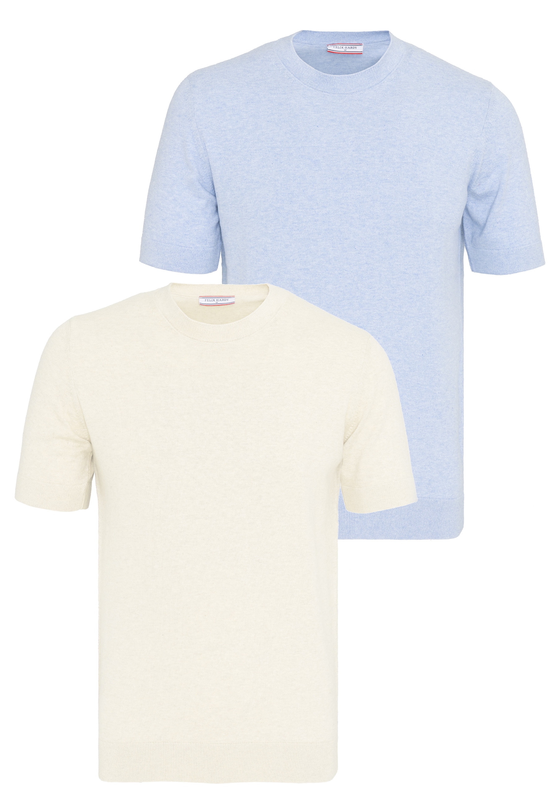 Felix Hardy "Basic-Strick-T-Shirt, 2er-Pack"