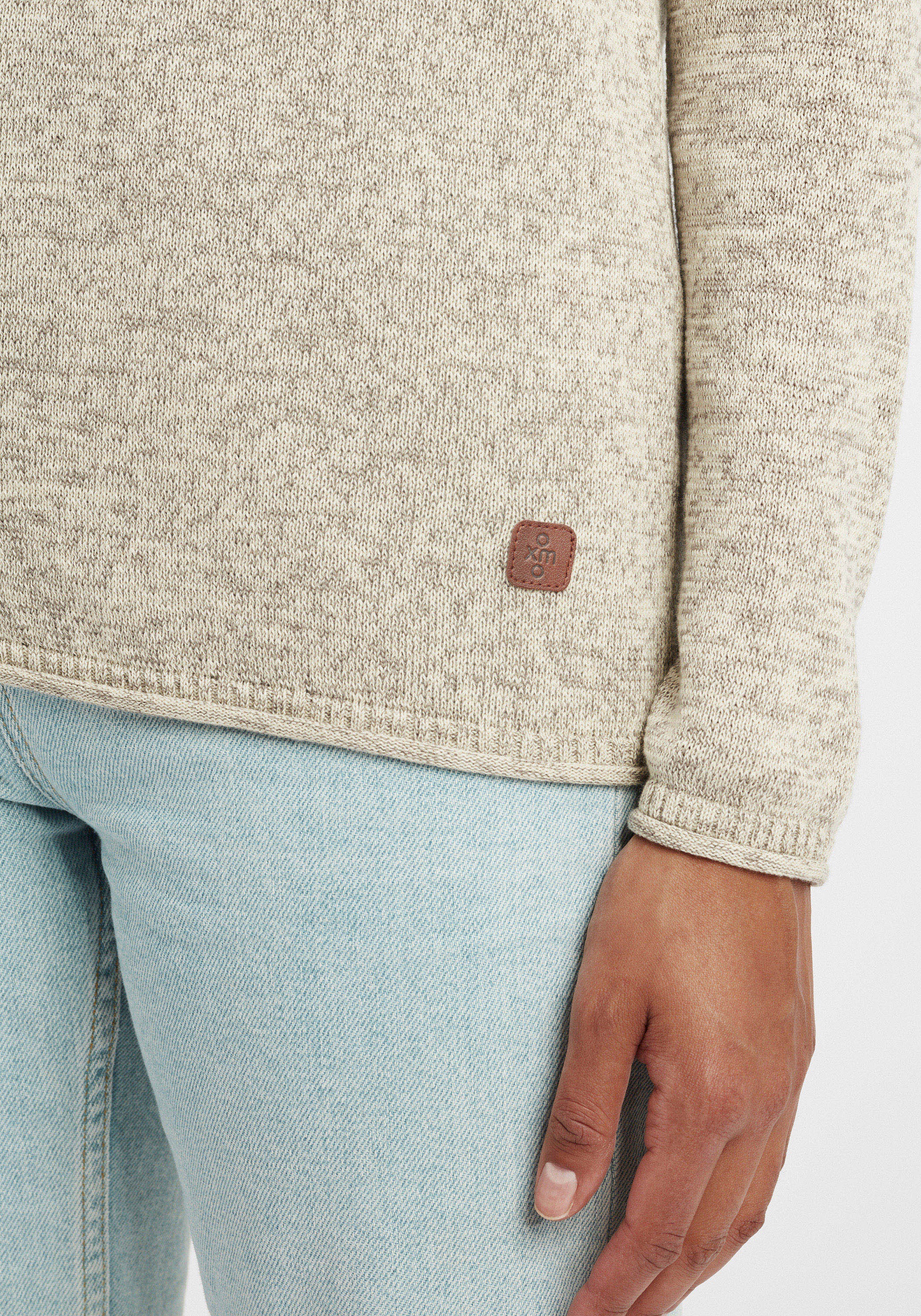 OXMO Strickfleece-Pullover »Strickpullover OXDaniela«