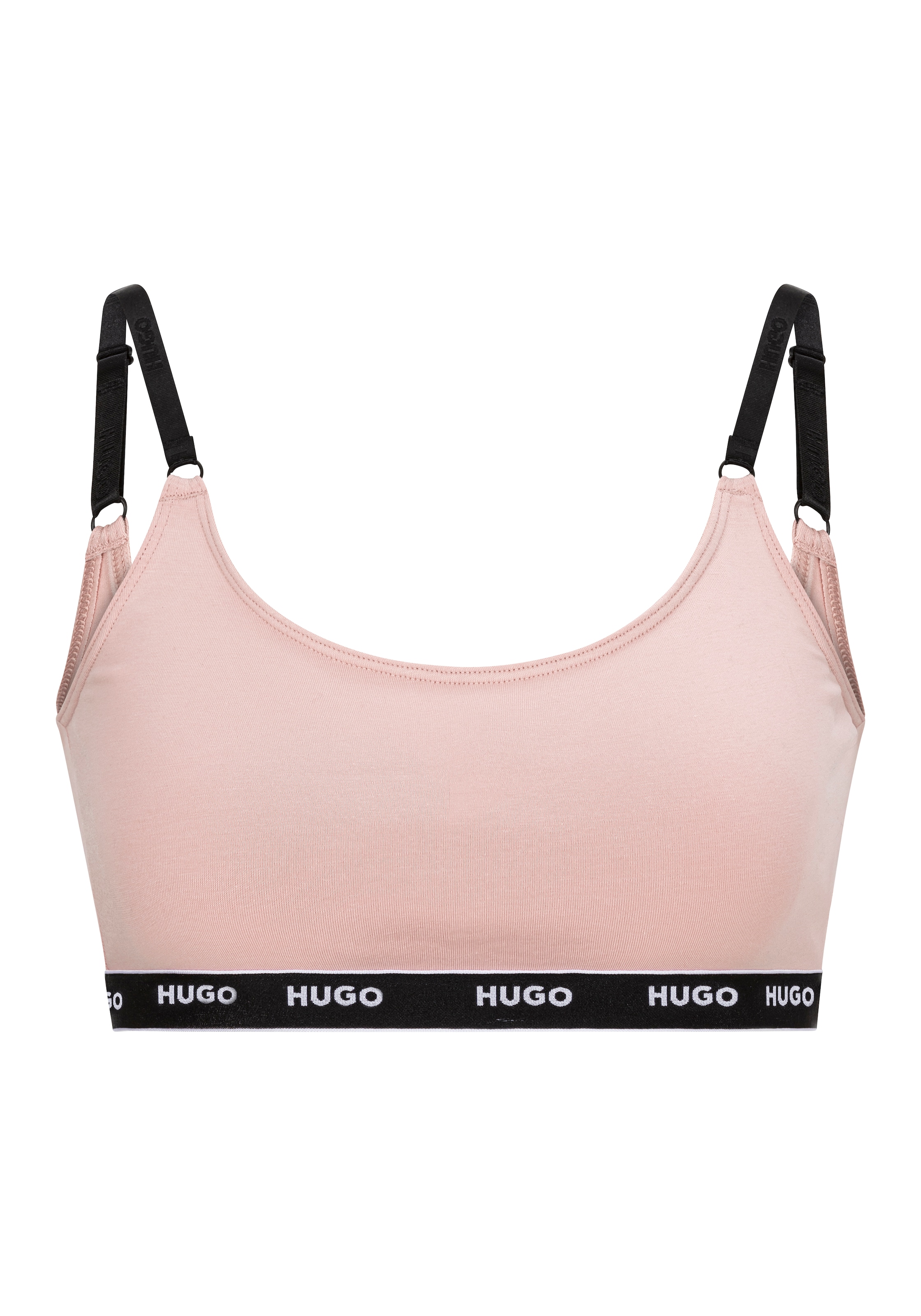 HUGO Underwear Bralette-BH »TWIN BRALETTE STRIPE«, mit verstellbaren Logo-Trägern