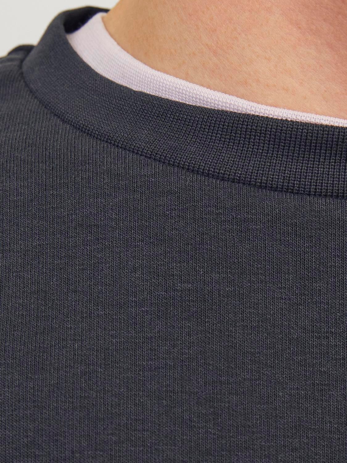 Thumbnail - Jack & Jones "JJECHARGE SWEAT CREW NECK NOOS", mit Rippbündchen