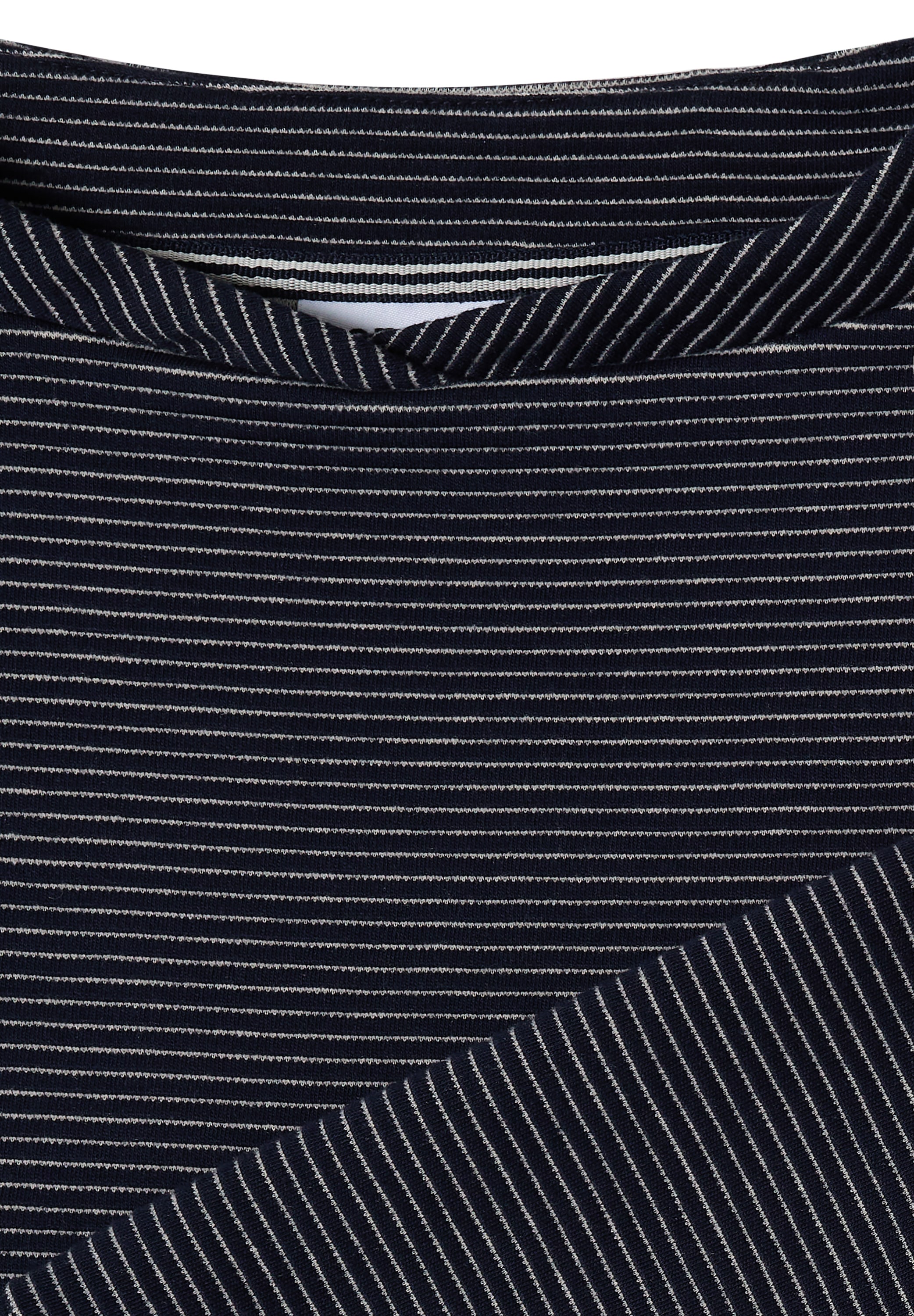Cecil 3/4-Arm-Shirt mit Ottoman-Struktur