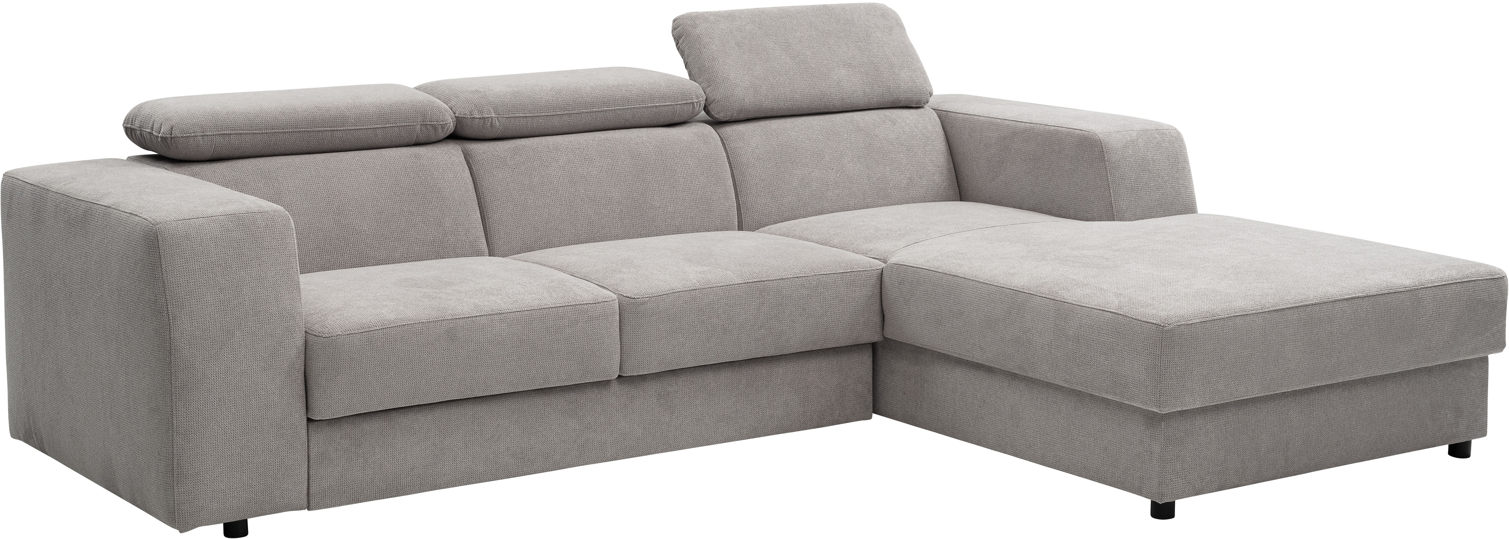 Thumbnail - WERK2 Ecksofa "Cherry, modernes Sofa mit Komfortfunktionen, Breite 270cm, L-Form,", bequem, mit verstellbaren Kopfteilen...