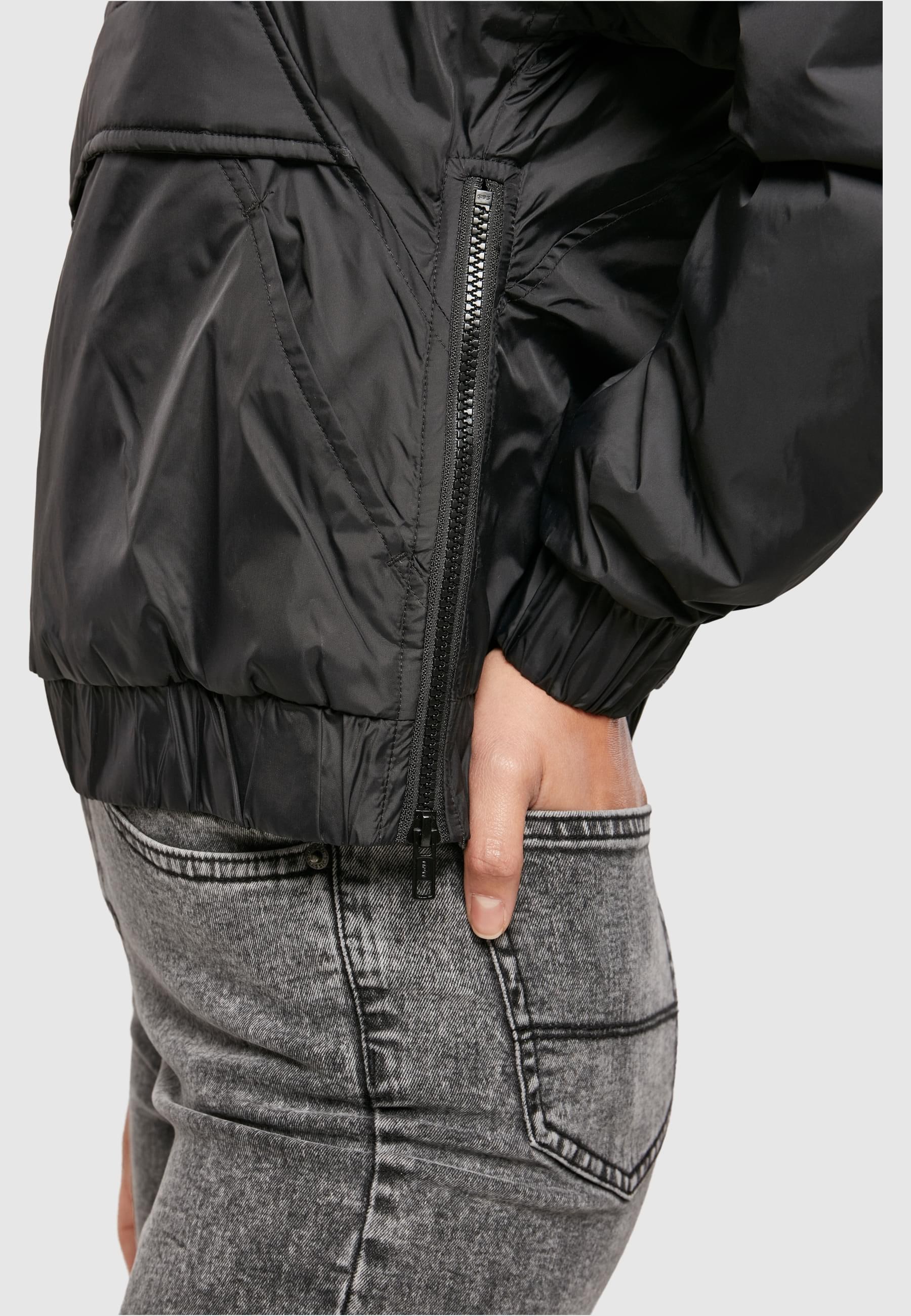 URBAN CLASSICS Allwetterjacke »Urban Classics Damen Ladies Panel Padded Pull Over Jacket«, (1 St.), mit Kapuze